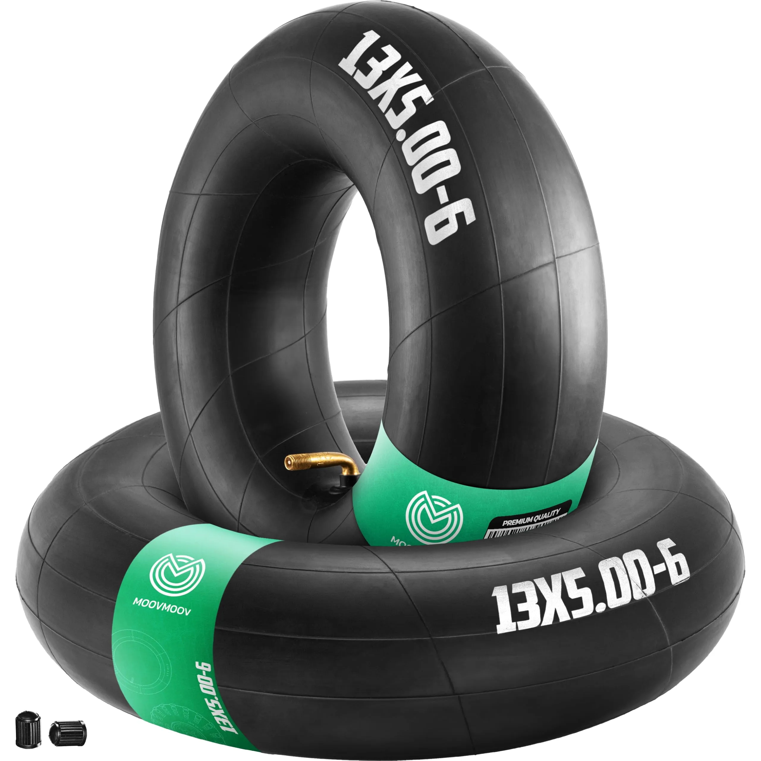 MoovMoov Coppia Camere d'Aria 13x5.00-6 con Valvola TR87