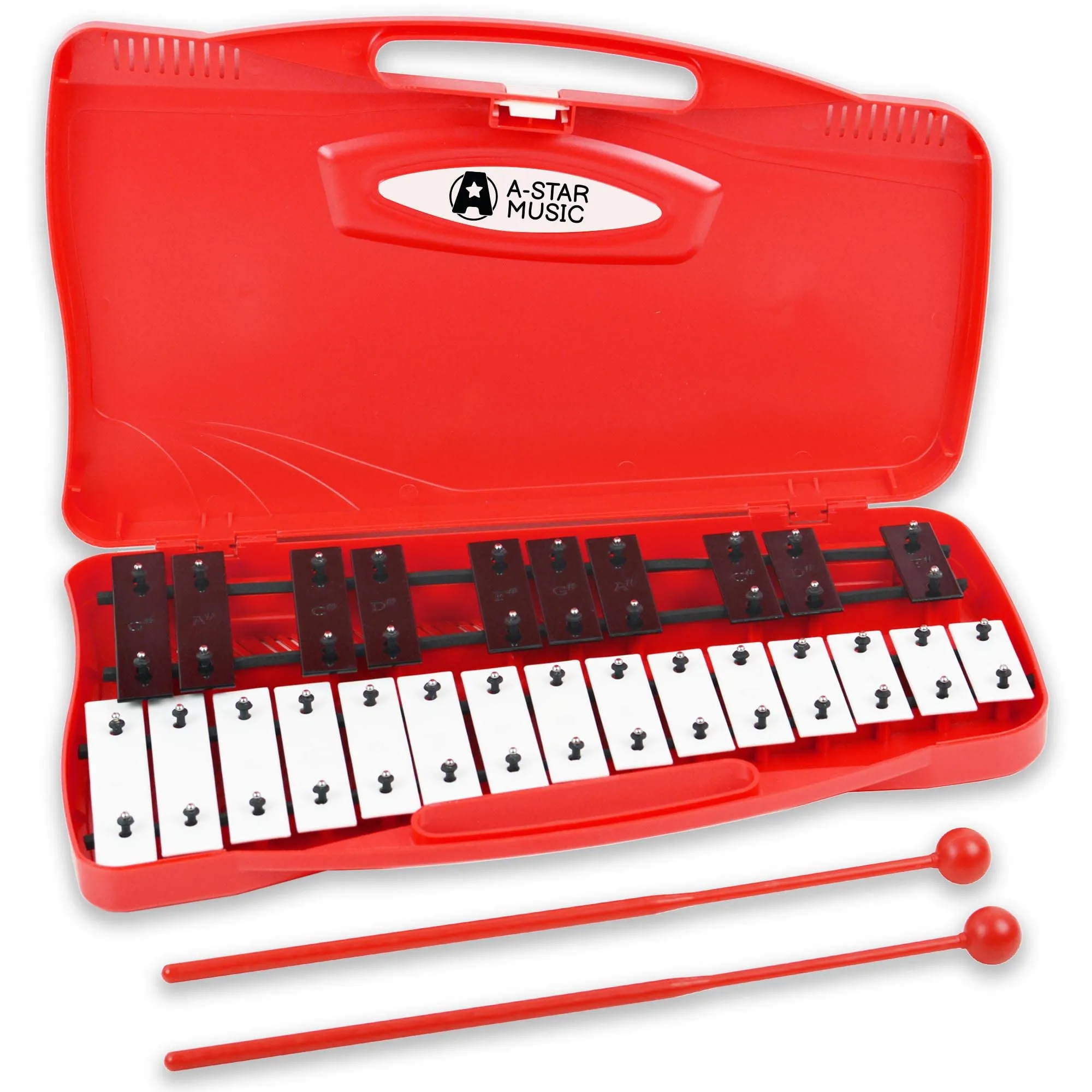 A-Star Xilofono Glockenspiel Cromatico Soprano a 25 Note