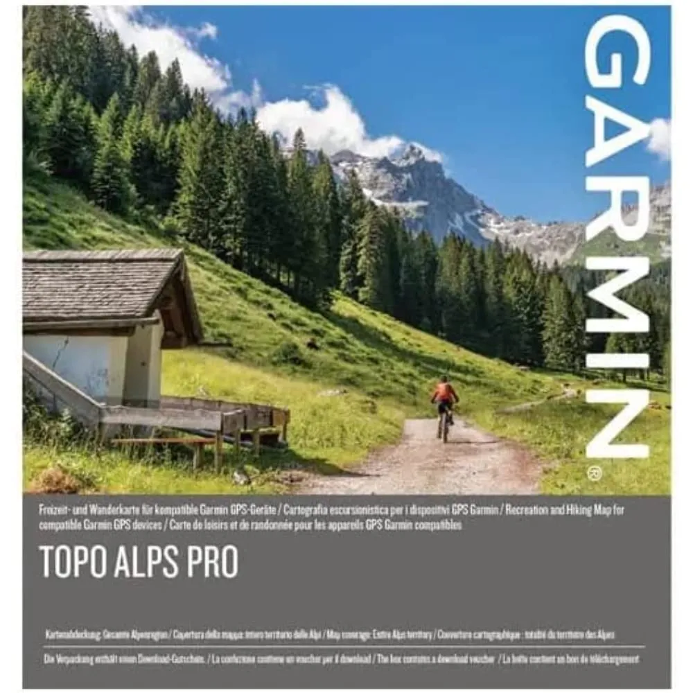 Garmin Voucher per Topo Alps PRO