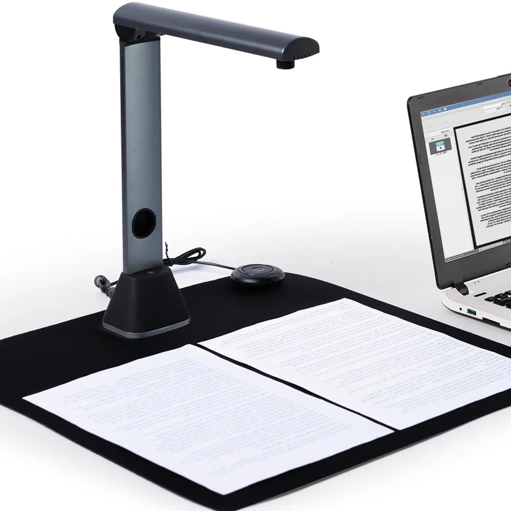 Scanner Documenti e Libri Portatile Gtremulent A3/A4 17MP con OCR