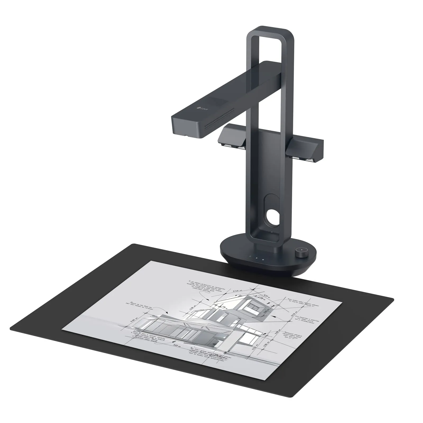 CZUR Aura Pro: Scanner Documenti Professionale A3 con OCR e Lampada da Scrivania LED