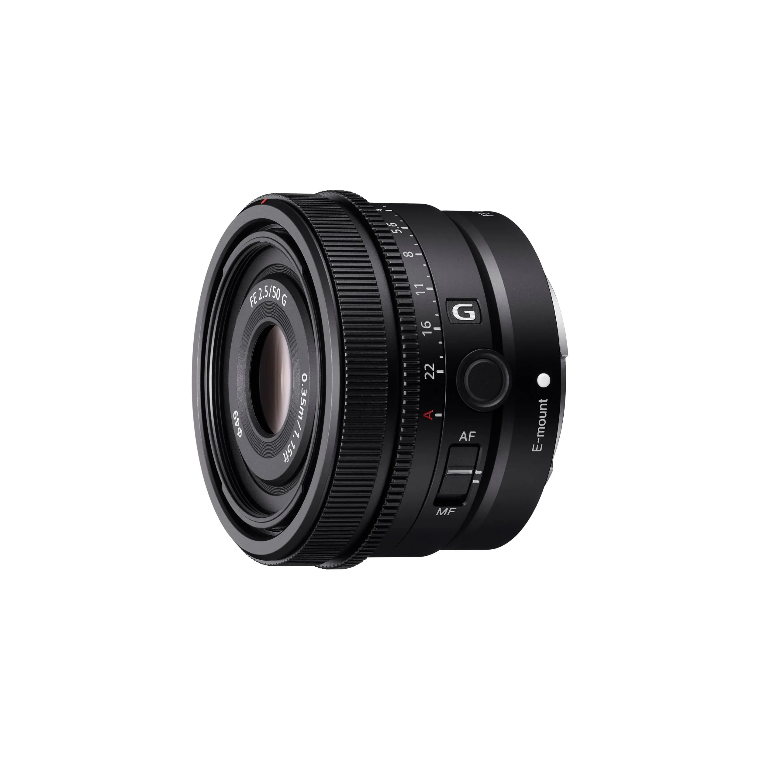 Sony SEL-50F25G - Obiettivo Full-Frame focale fissa 50mm F2.5, Premium Serie G, Mirrorless Attacco E, Nero