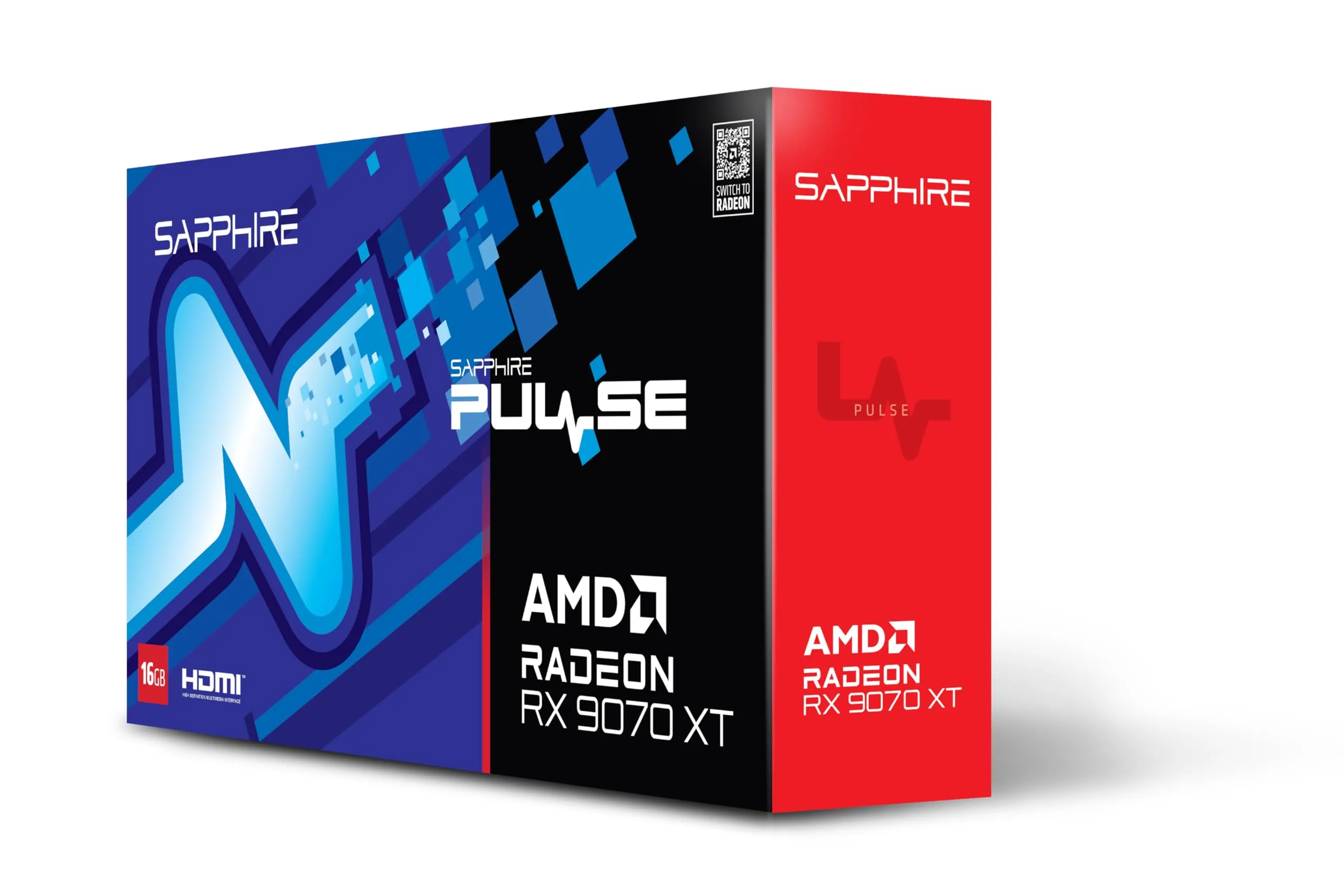 Sapphire PULSE AMD Radeon™ RX 9070 XT GAMING 16GB