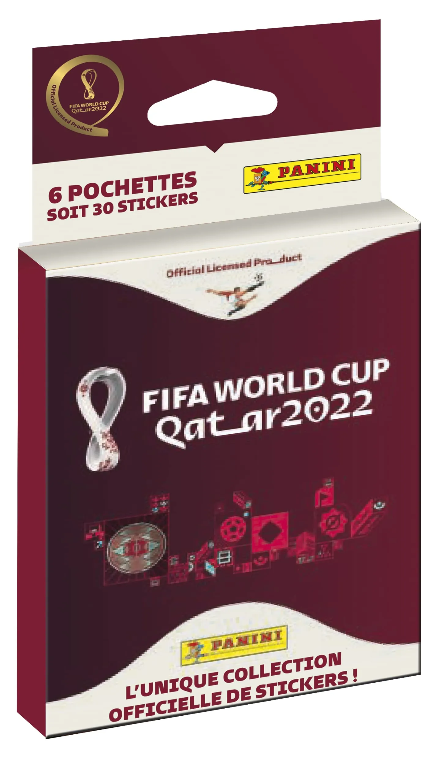 Panini Collezione di adesivi multiset della Coppa del Mondo FIFA 2022