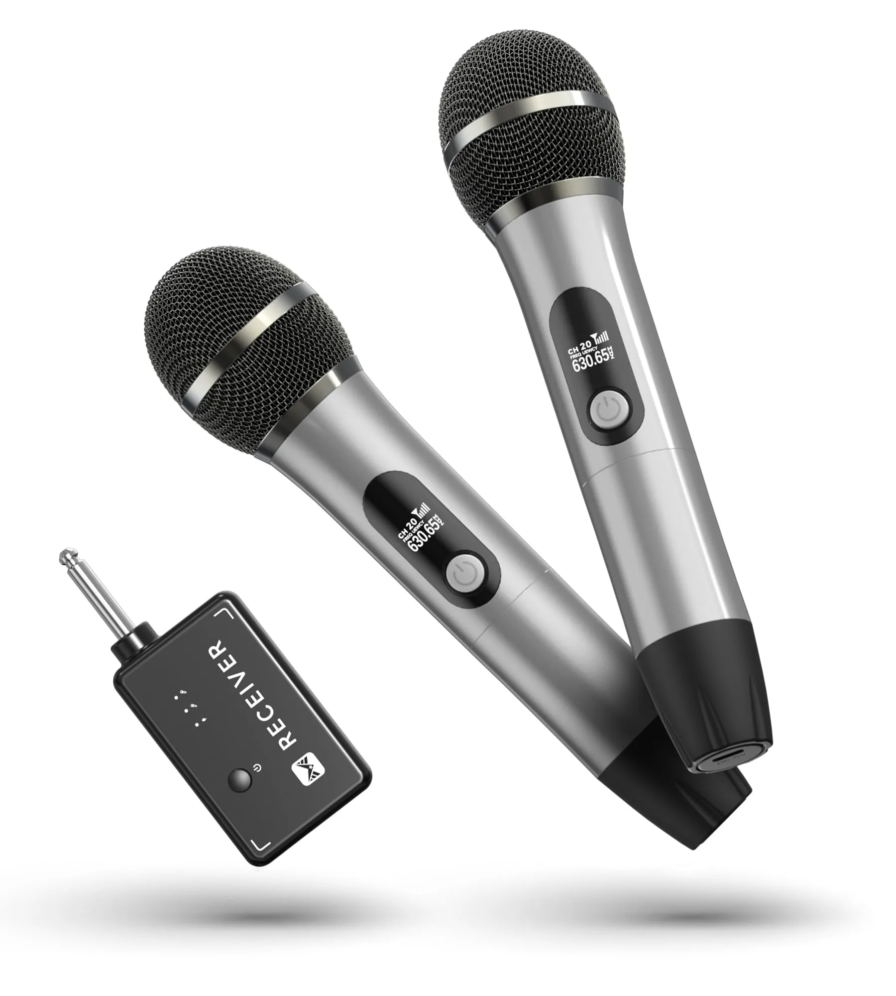 Microfono Wireless Professionale con Connessione Chip Uno a Uno