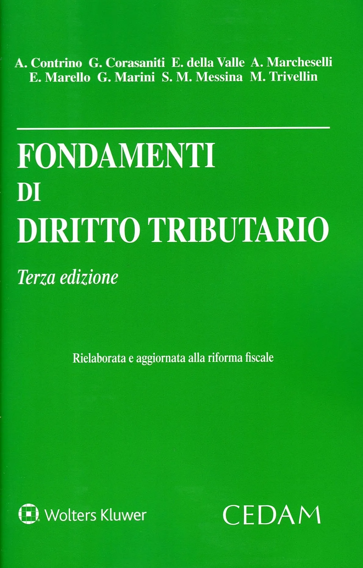 Fondamenti di Diritto Tributario - CEDAM, edizione 2024