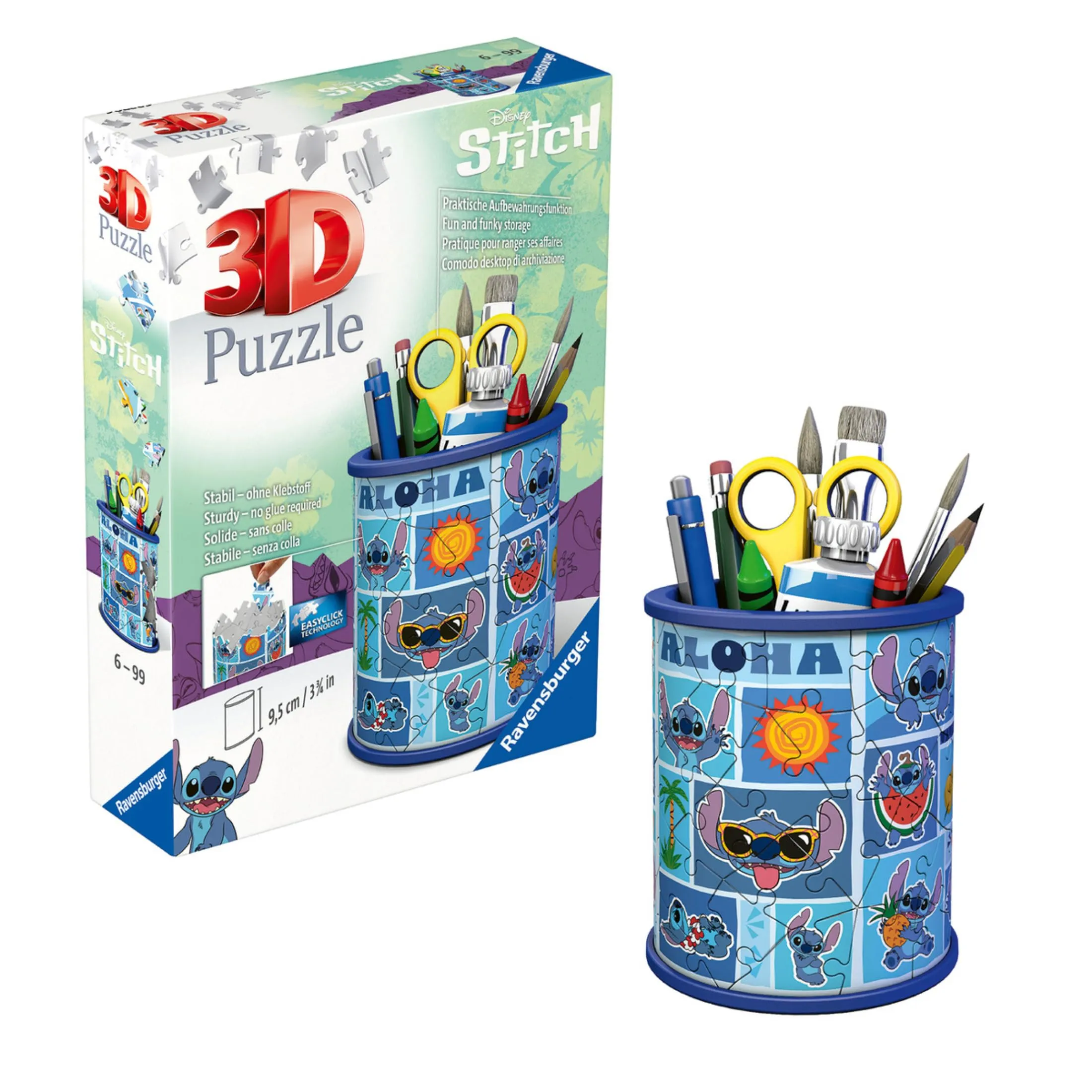 Ravensburger Puzzle 3D Stitch Portapenne