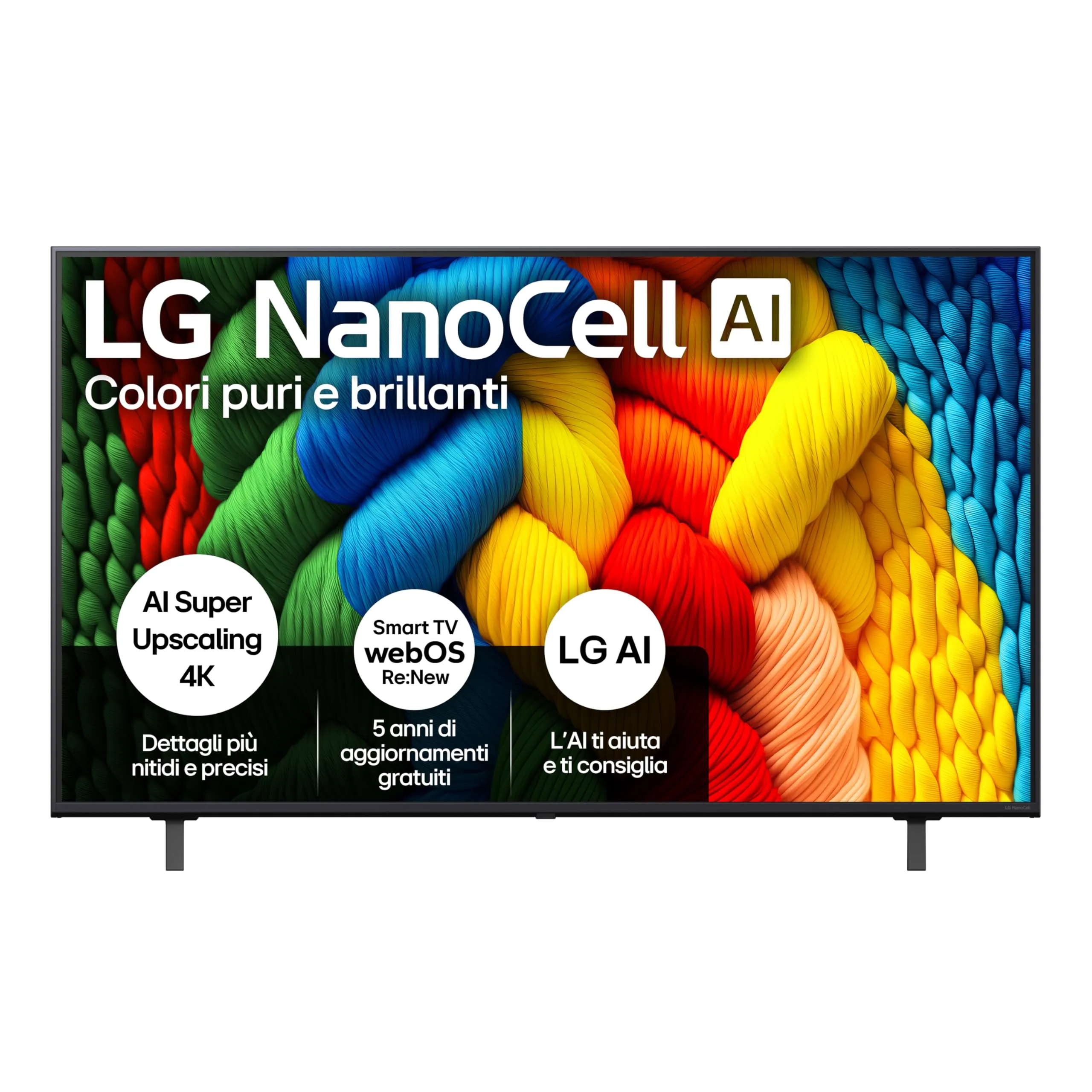 LG NanoCell AI NANO80 55" (2025) Smart TV 4K