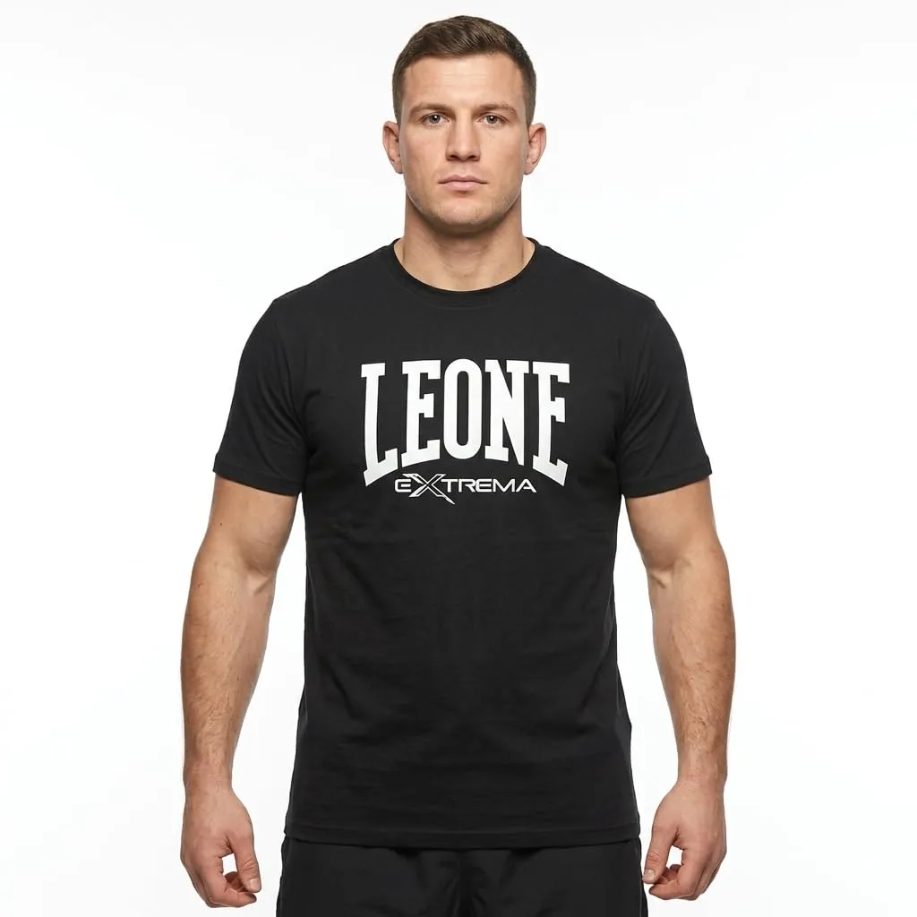LEONE 1947 T-Shirt Logo Uomo Nera