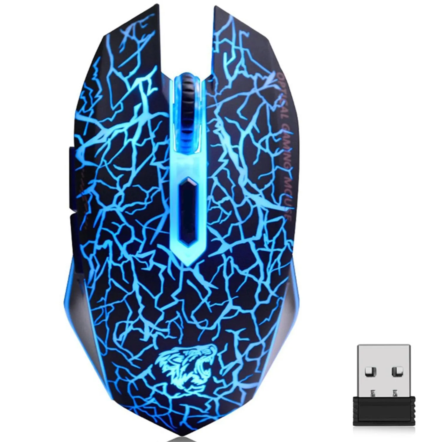 Uiosmuph M2 Mouse Ricaricabile Wireless
