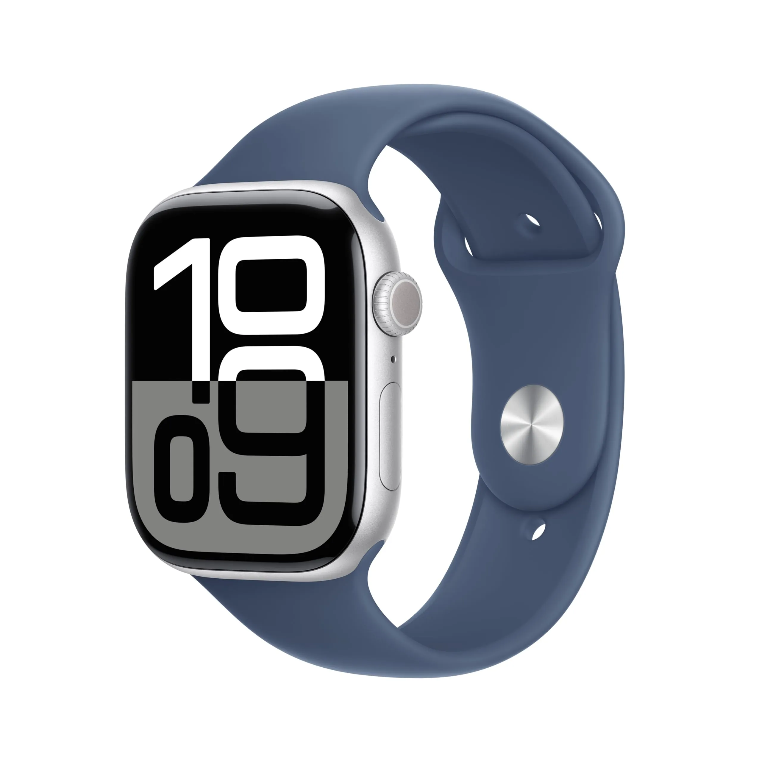Apple Watch Series 10 GPS + Cellular 46mm - Alluminio Argento, Sport Denim