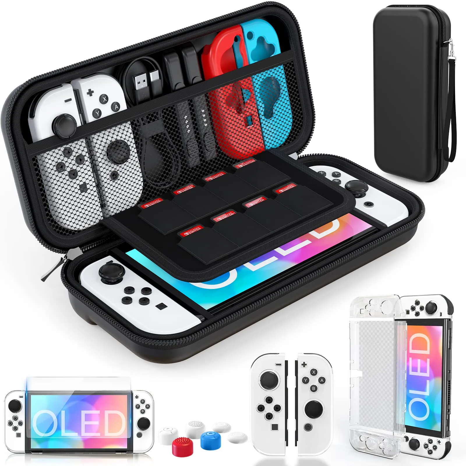 HEYSTOP Custodia e Accessori per Nintendo Switch OLED