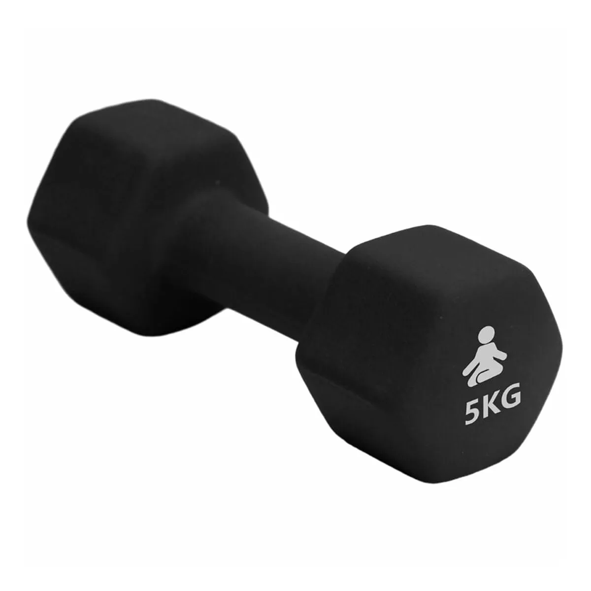 Manubrio Esagonale in Neoprene Soft-Touch - 5 kg