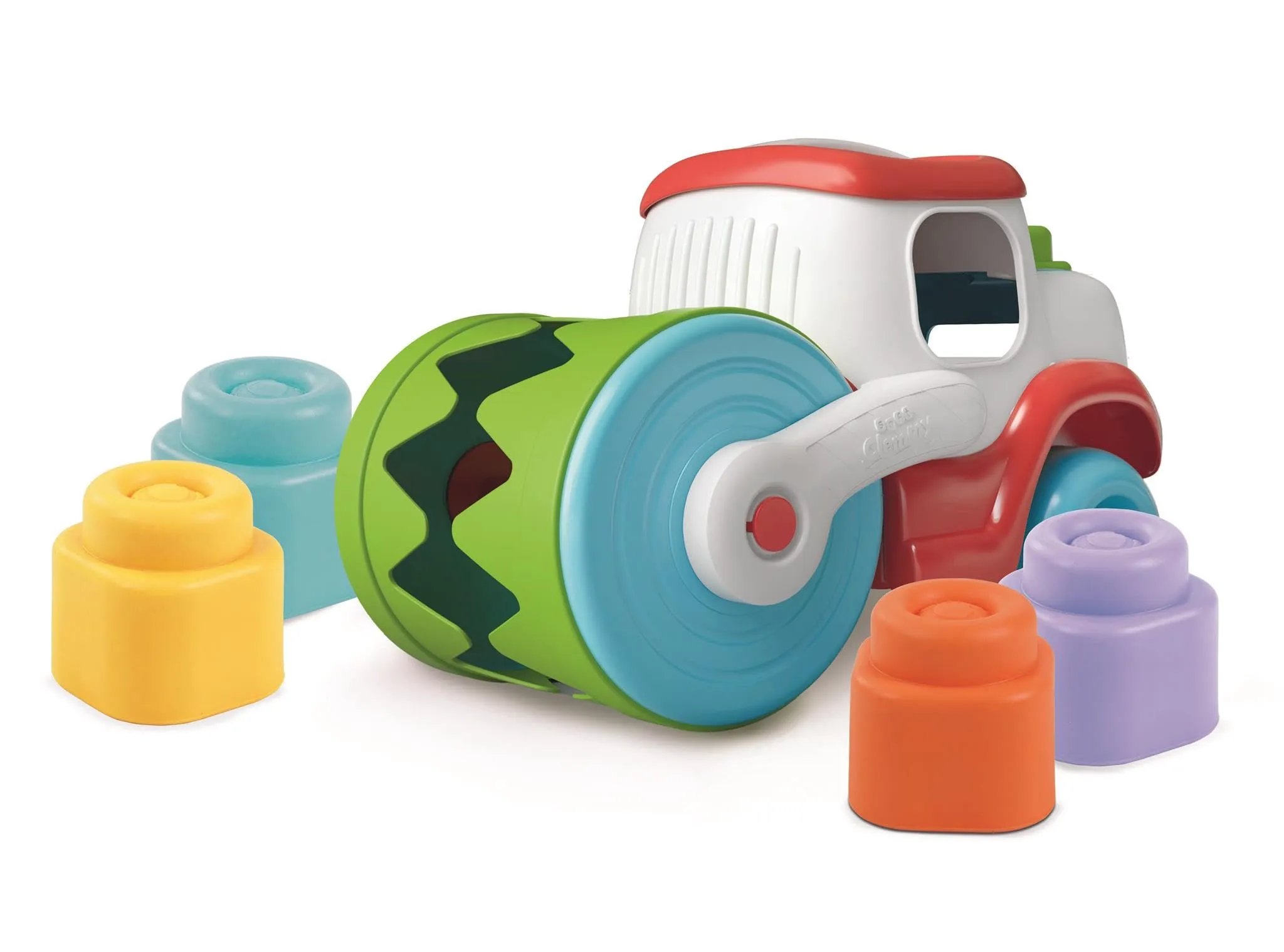 Clementoni Sensory Steamroller Rullo Mangia-mattoncini