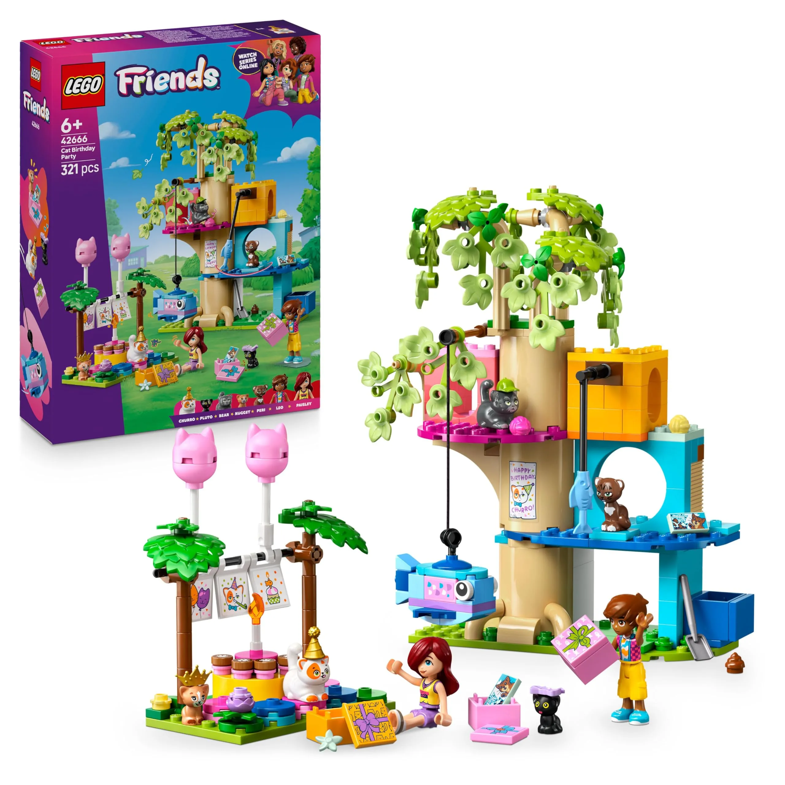 LEGO Friends Festa di Compleanno Felina e Casa sull’Albero