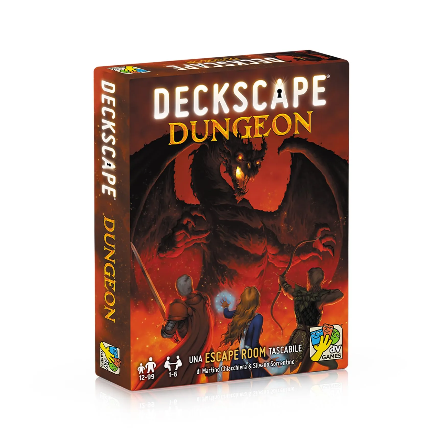Deckscape Dungeon - Un'Avventura Escape Room Tascabile