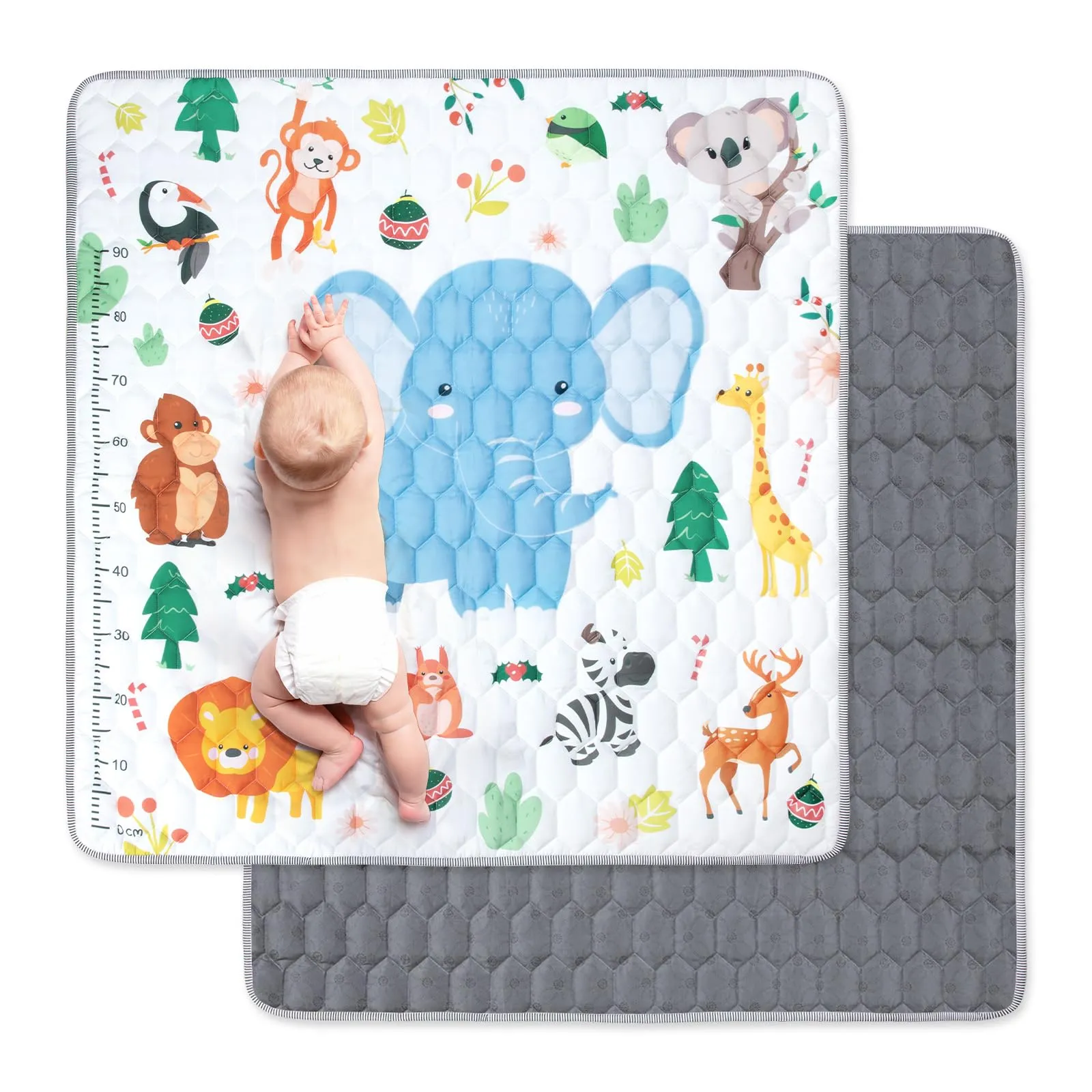 Funsland Tappeto Gioco Bambini Pieghevole 127x127cm