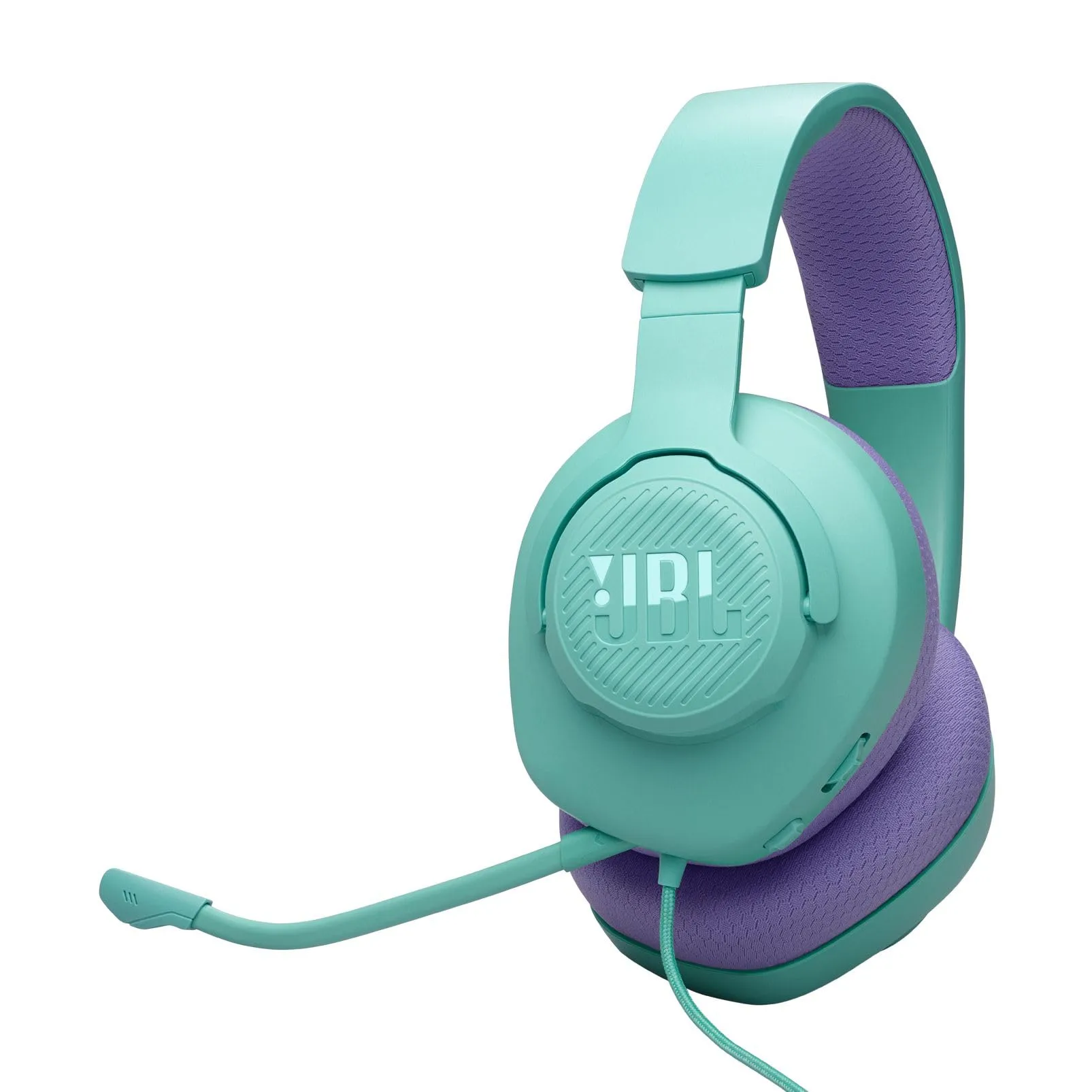 JBL Quantum 100M2 Cuffie Gaming Over Ear con Filo, Ciano