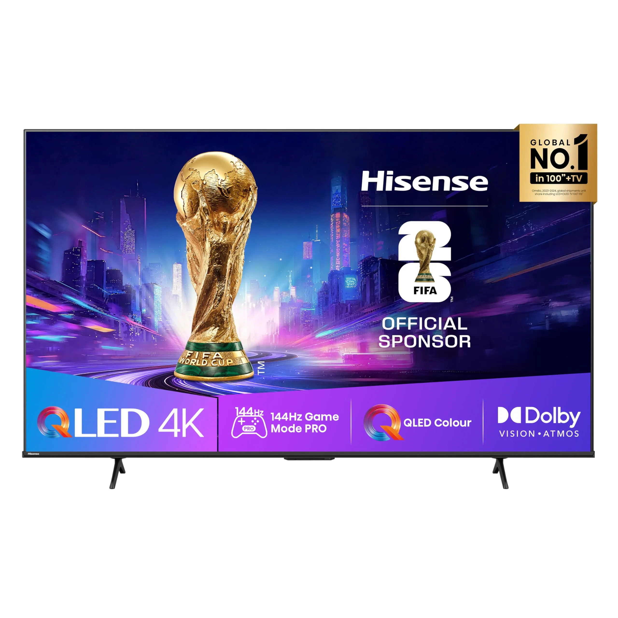 Hisense TV 85" QLED 4K 144Hz 2025 85E7Q PRO