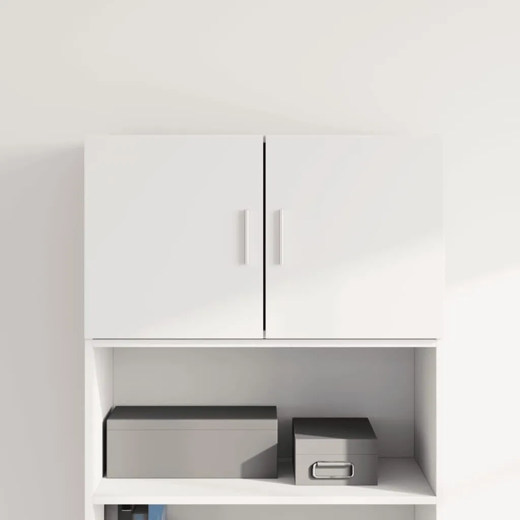 vidaXL Mobile a Parete Bianco in Legno Multistrato 70x42,5x40 cm