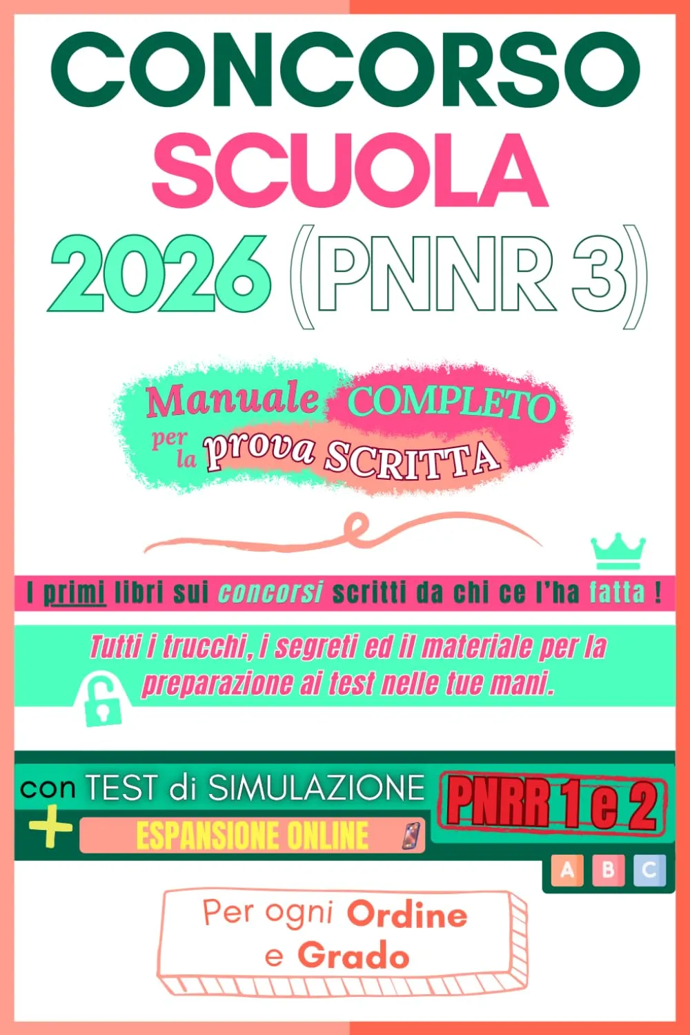 Concorso Scuola 2026 (PNRR 3) – Manuale Completo per la Prova Scritta