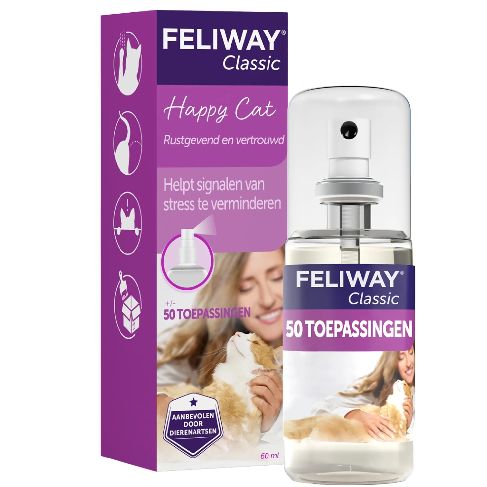 Ceva Feliway Spray 60ml - Antistress Calmante per Gatti