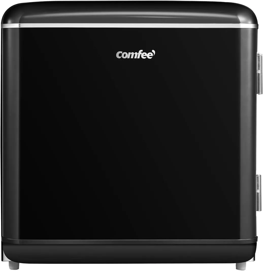 Comfee' RCD50BL2EURT(E) Mini Frigorifero Retrò Nero