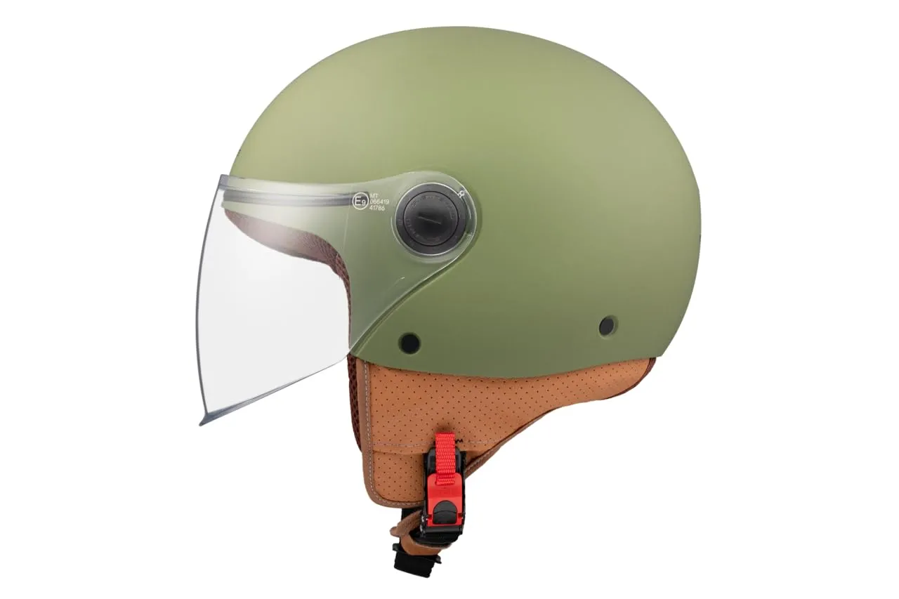 Casco MTB Street S Solid A6 Verde Opaco XS