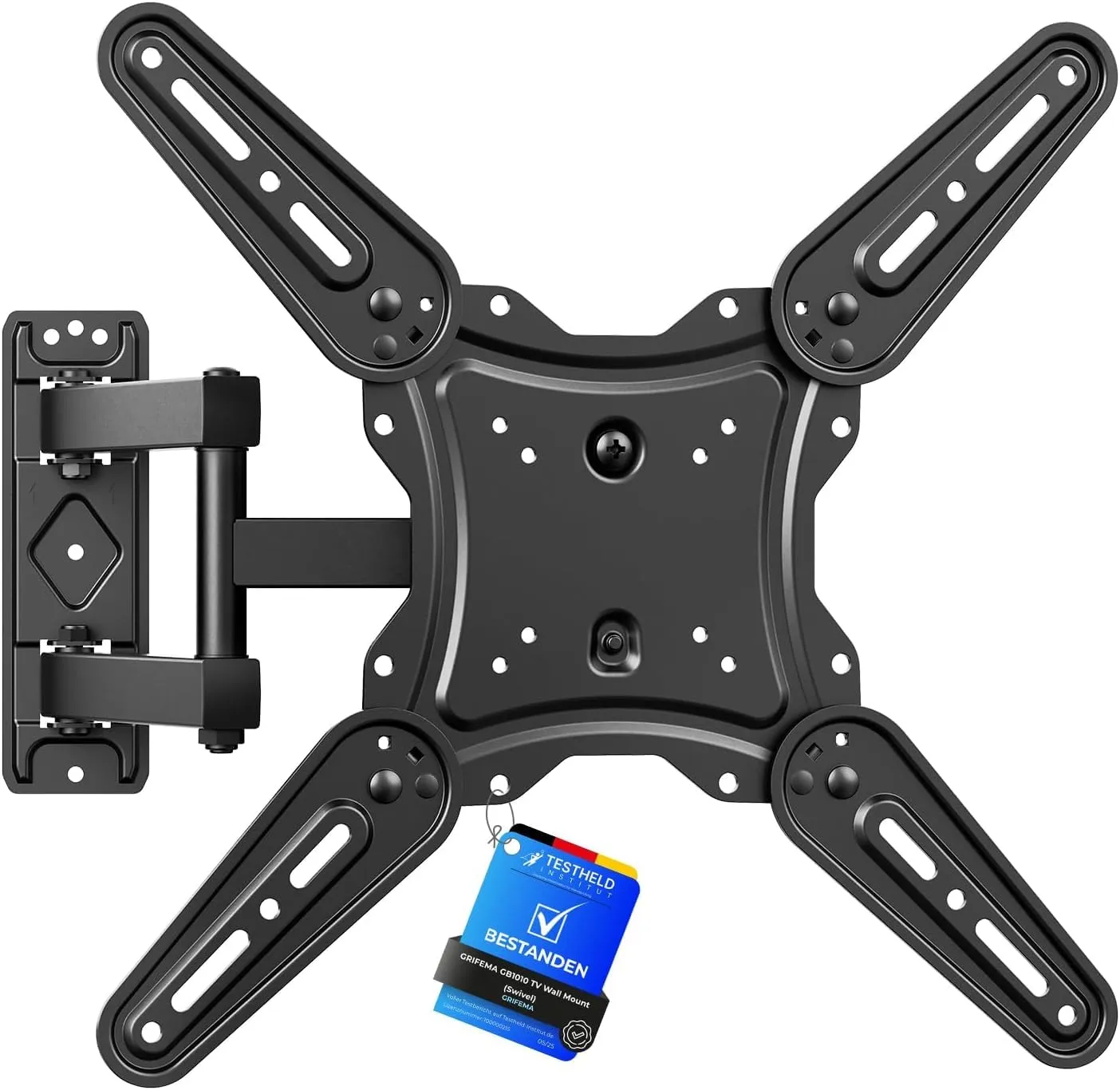 GRIFEMA GB1010 Supporto TV Parete Orientabile 26-65"