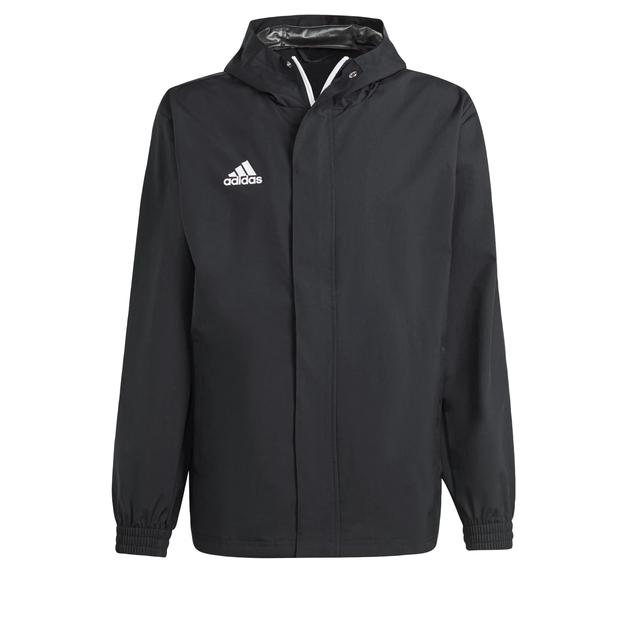 Giacca Antipioggia Adidas Uomo Entrada 22 All-Weather Jacket, Nera