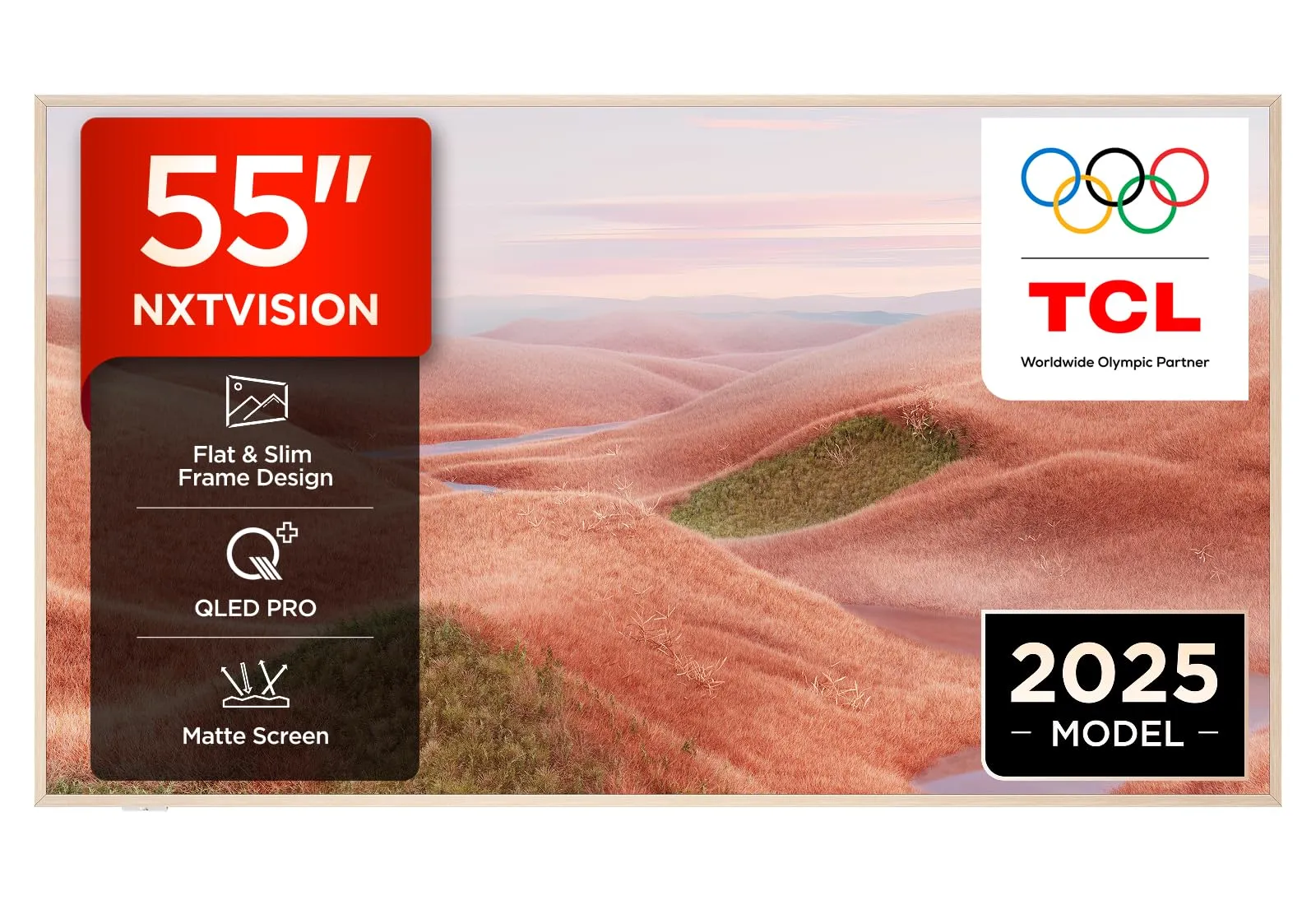 TCL 55A300W QLED 4K Ultra HD 55" Smart TV Google TV