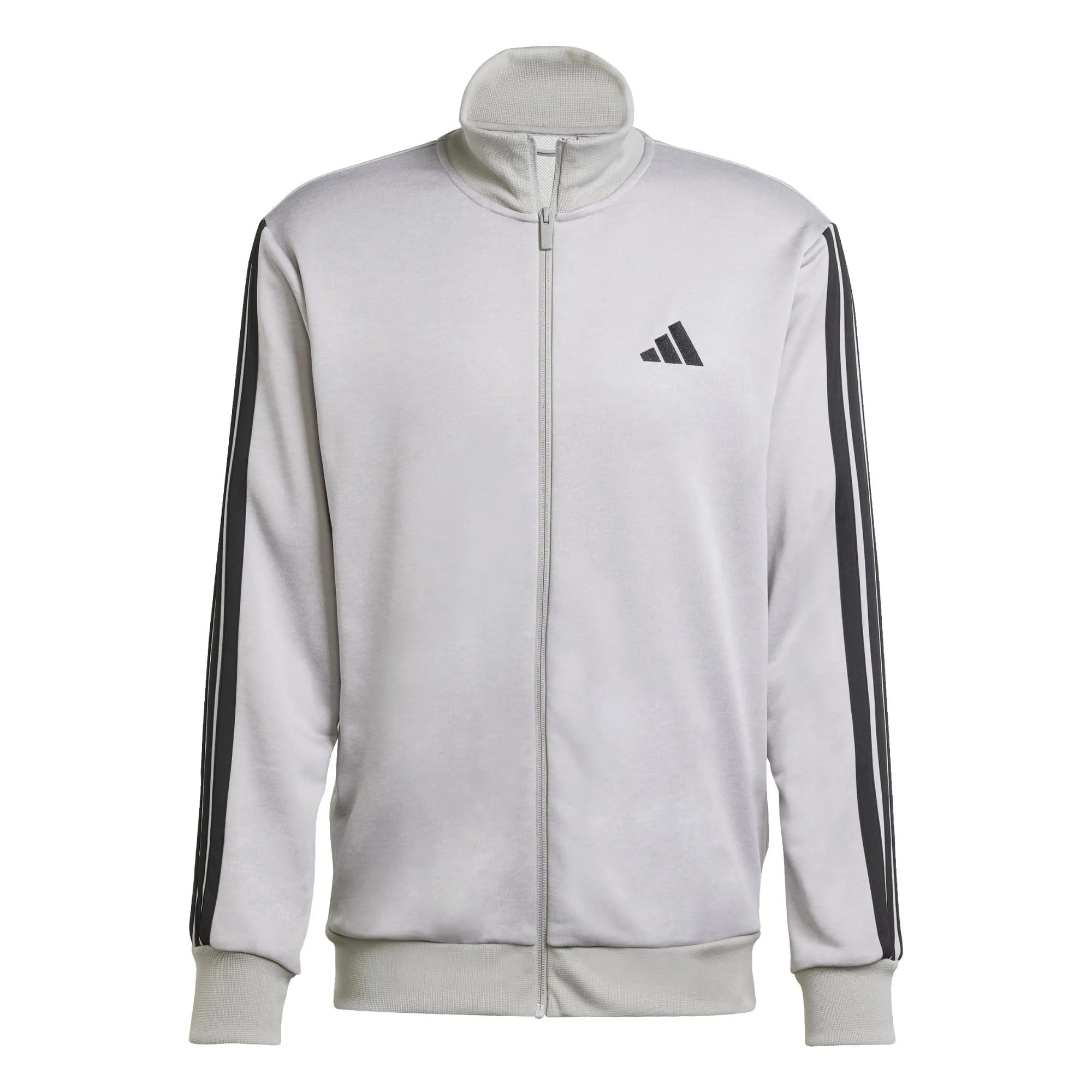 Adidas Tuta Uomo 3 Stripes French Terry Grigio