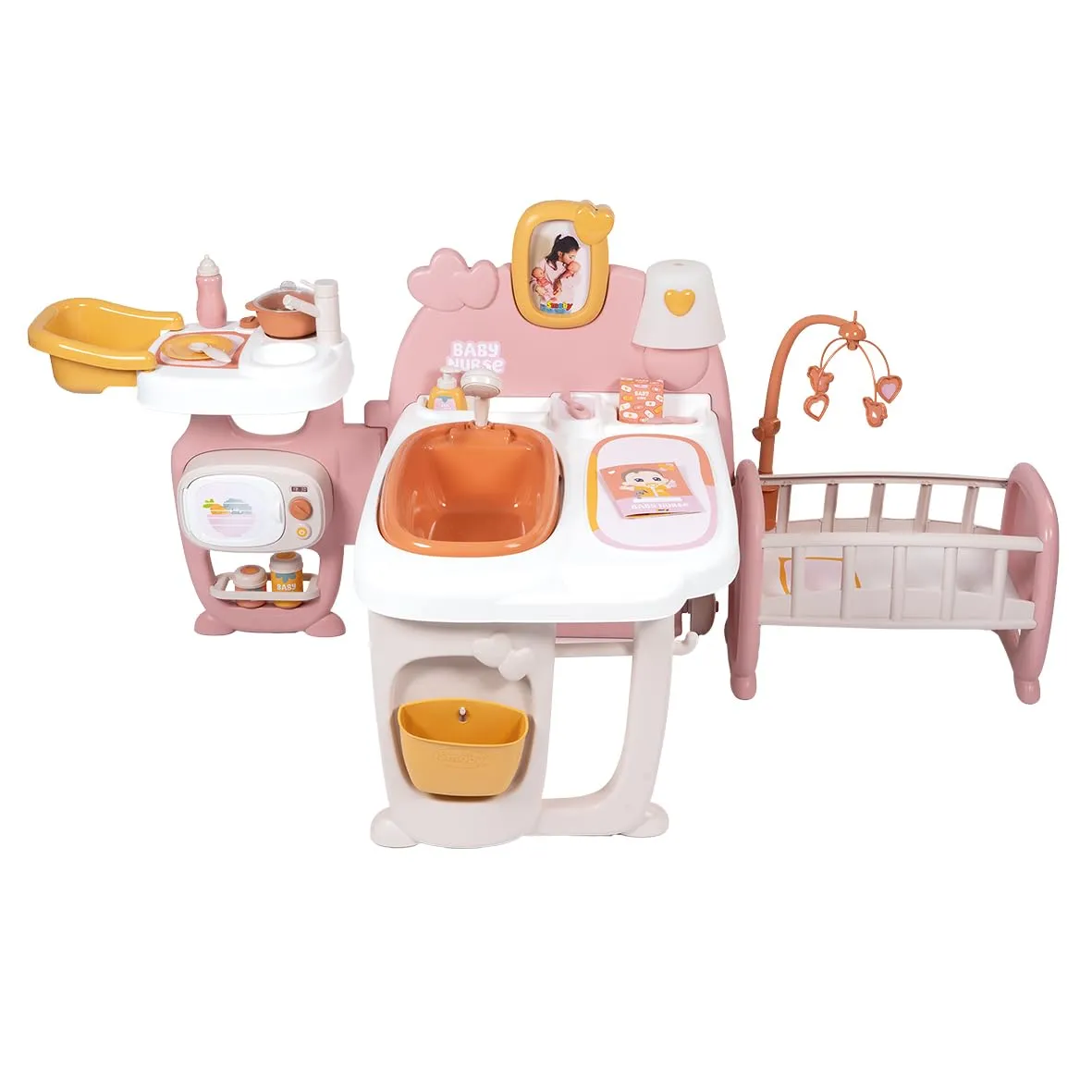 Smoby Baby Nurse - Grande Casetta per Neonati con Accessori
