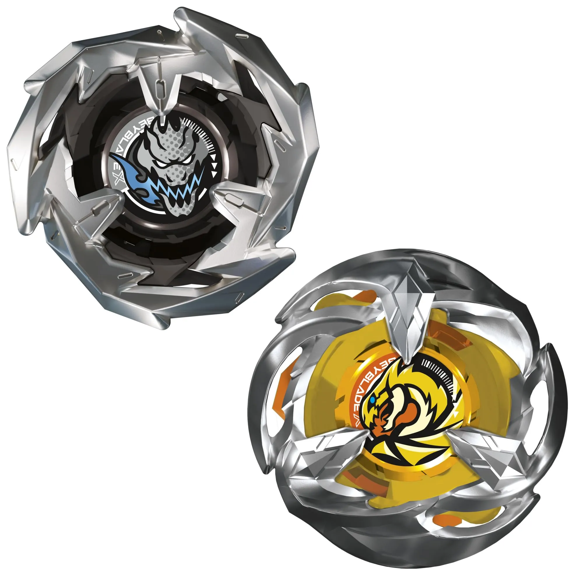 Hasbro Beyblade X, Set Dual Pack, Gale Wyvern 3-60T e Sword Dran 3-80B