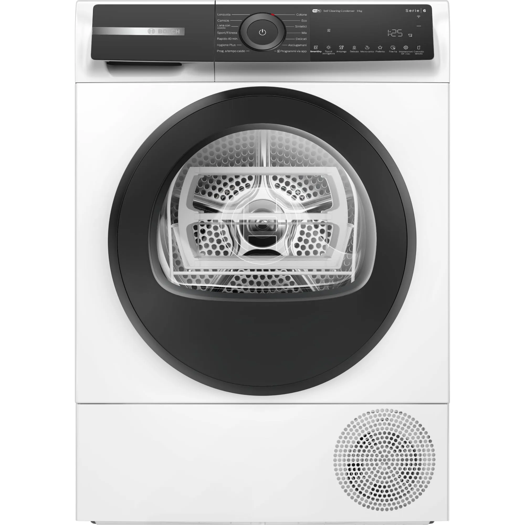Bosch WQH245B0IT Serie 6 Asciugatrice a Pompa di Calore