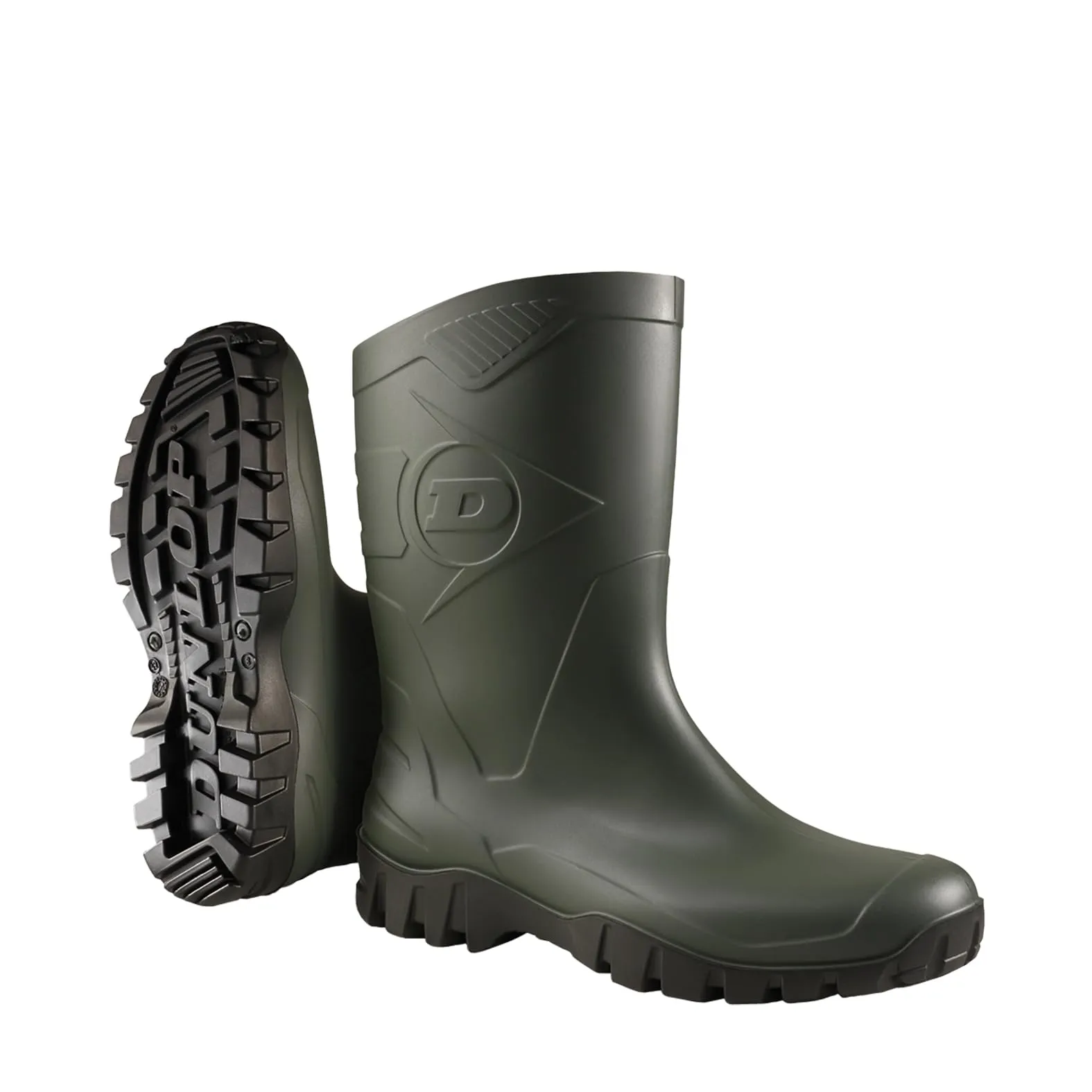 Dunlop Dee Stivali di Gomma Protettivi - Verde - Taglia 43 EU