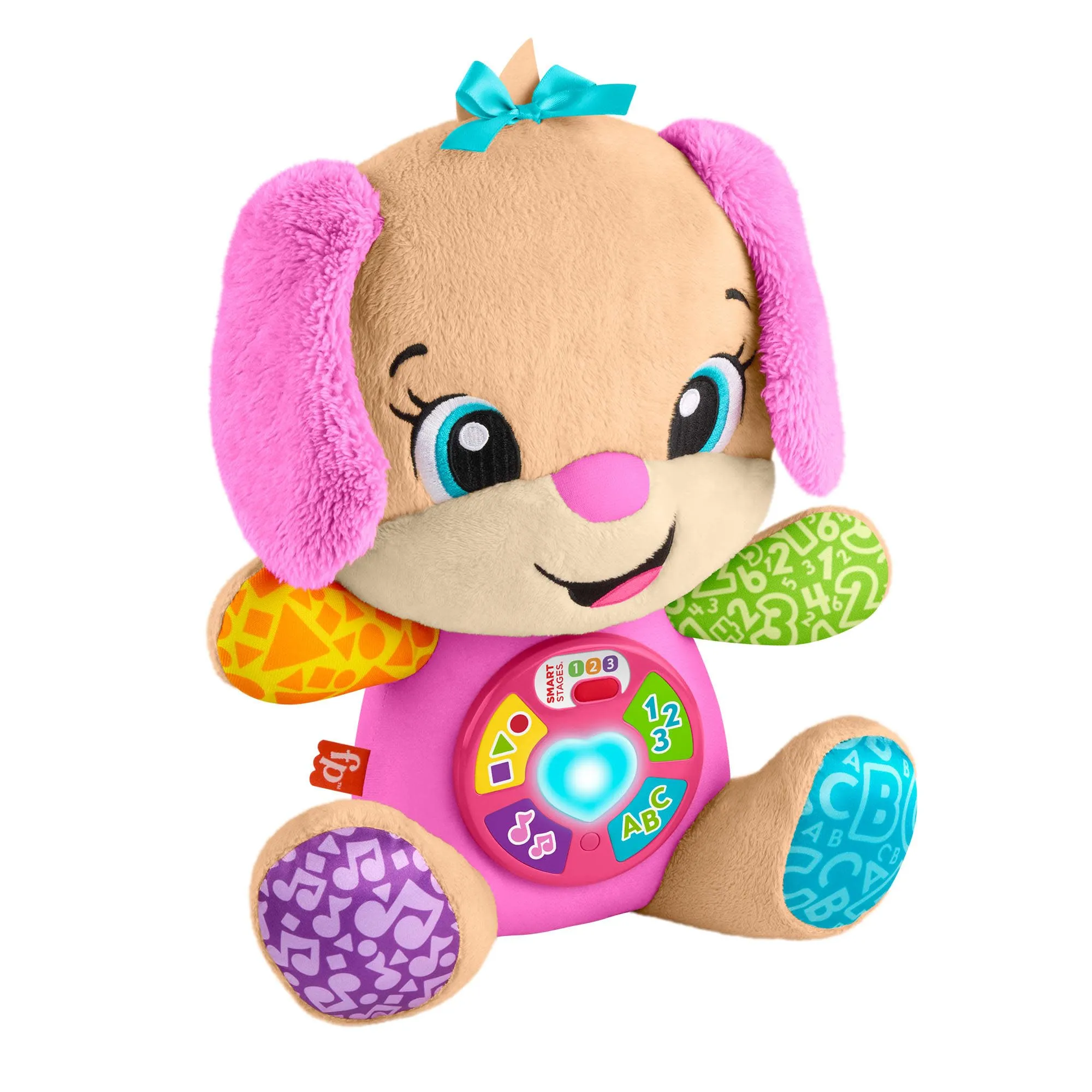 Fisher-Price Ridi e Impara Sis Smart Stages Peluche Musicale Interattivo