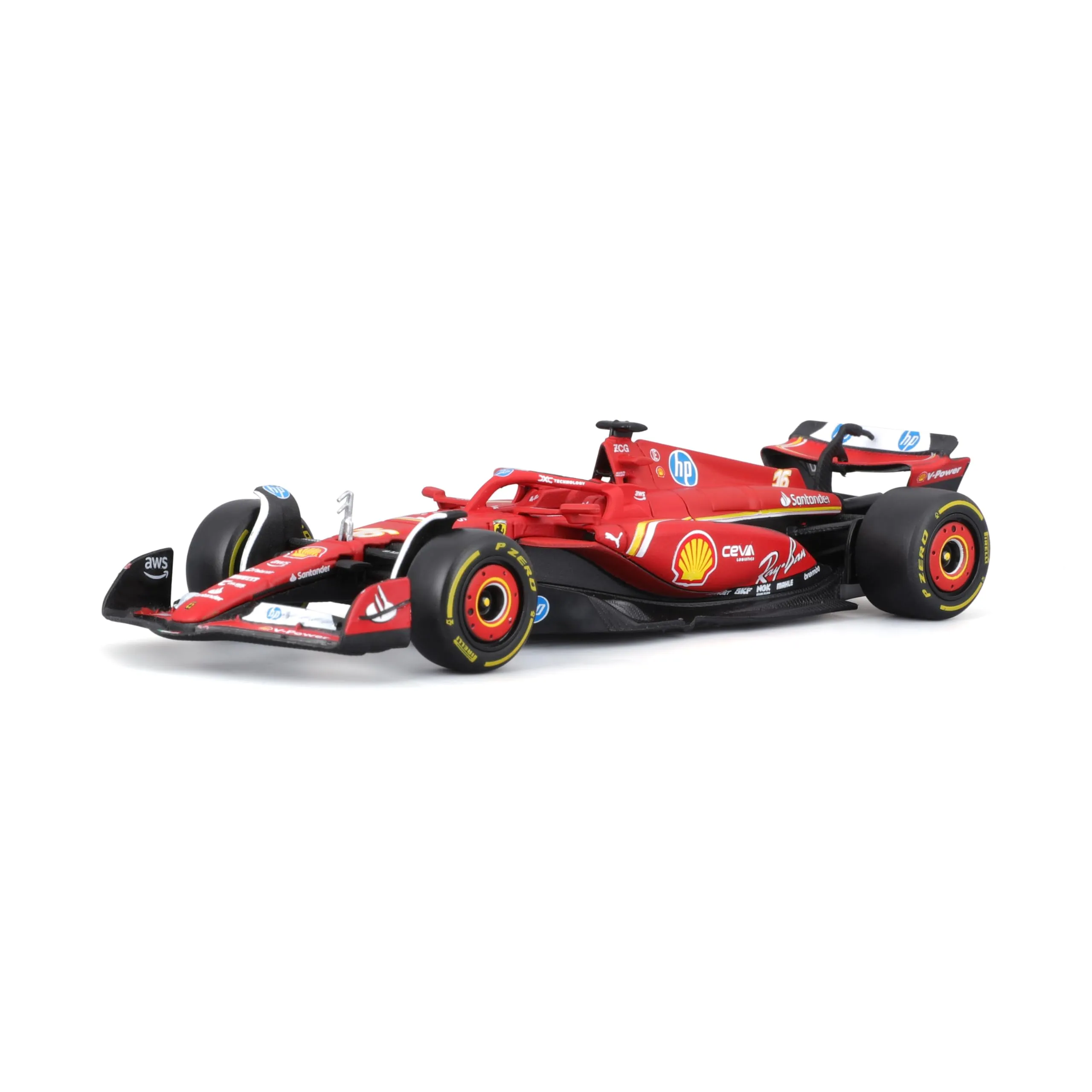 Bburago Ferrari SF-24 Charles Leclerc #16 2024 - Scala 1:43