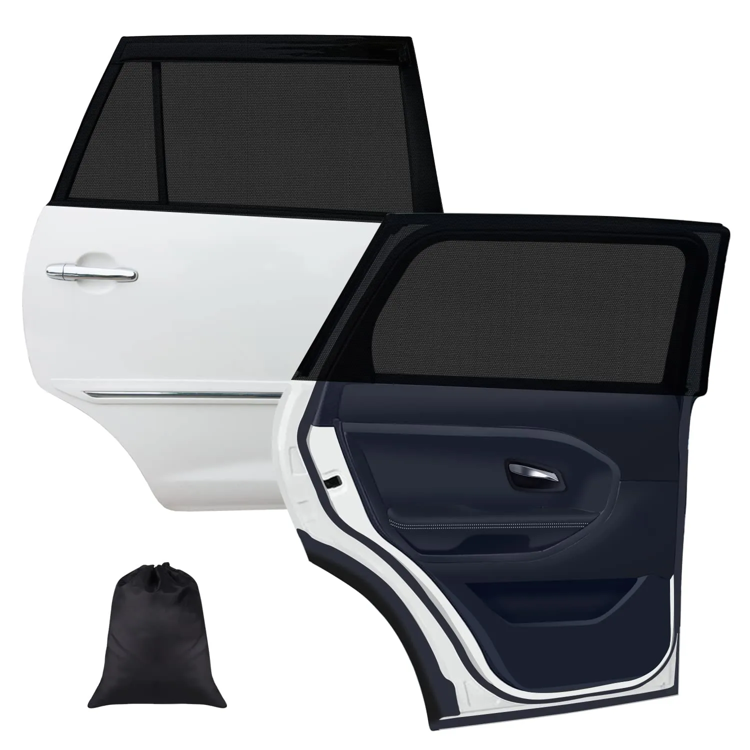 Tendine Parasole Auto per Bambini - Protezione UV e Zanzare