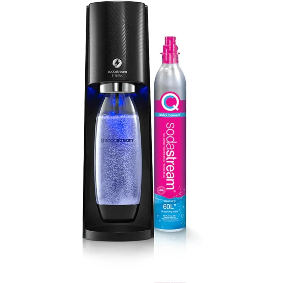 SodaStream E-Terra Gasatore d'Acqua Elettrico
