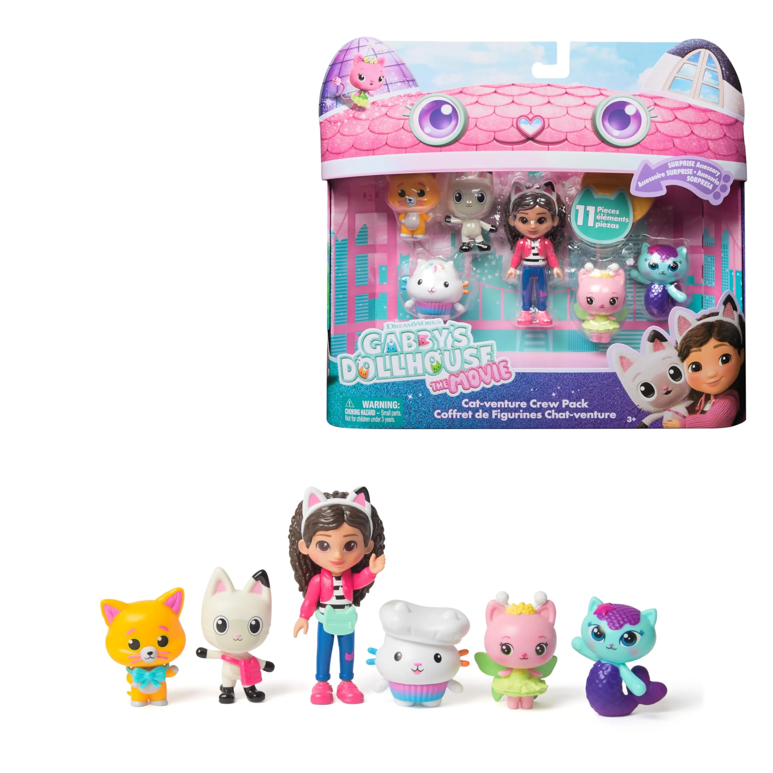 Gabby's Dollhouse The Movie, Cat-Venture Crew Pack