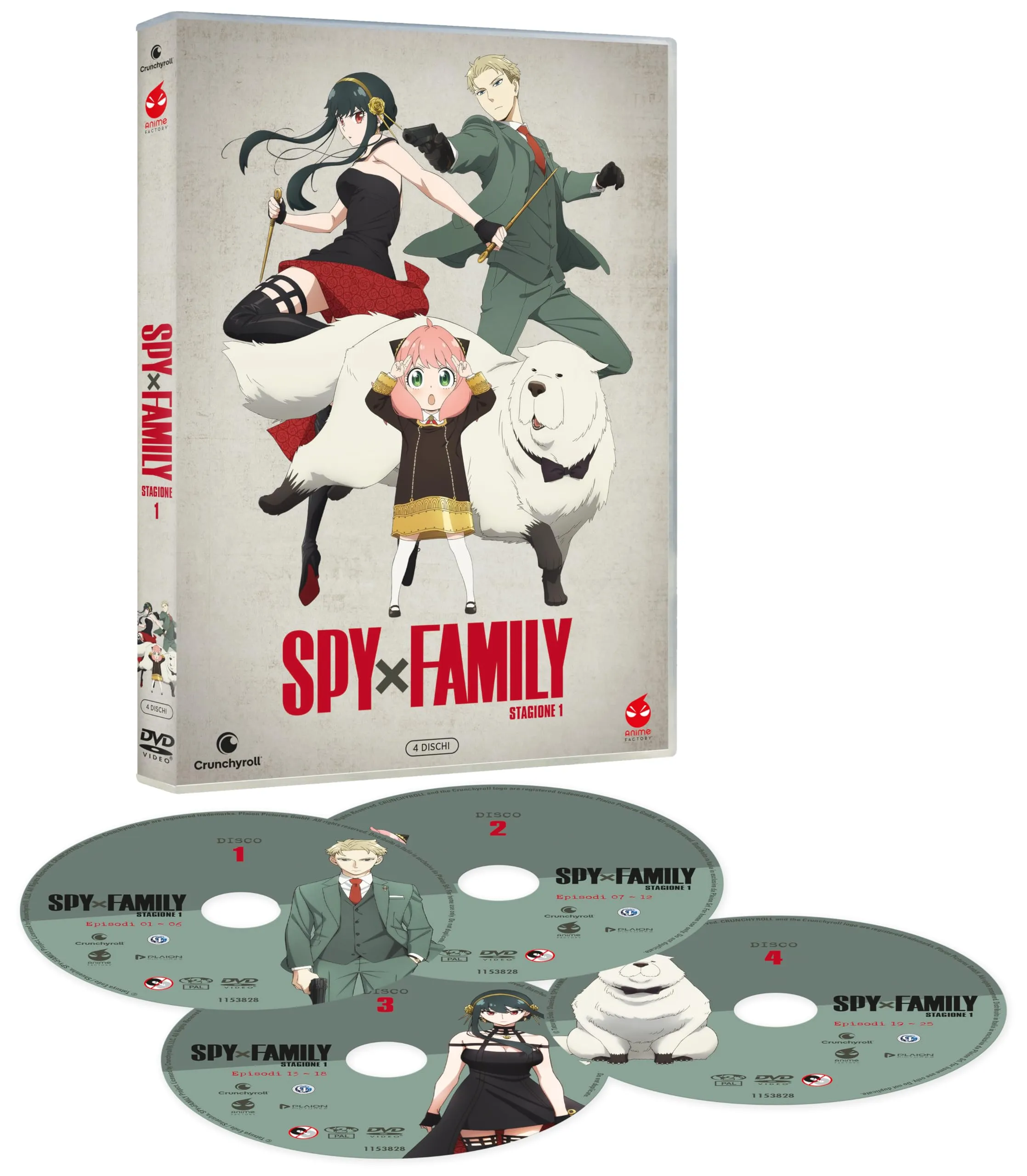 Spy x Family - Stagione 1 (4 DVD) - Anime Factory