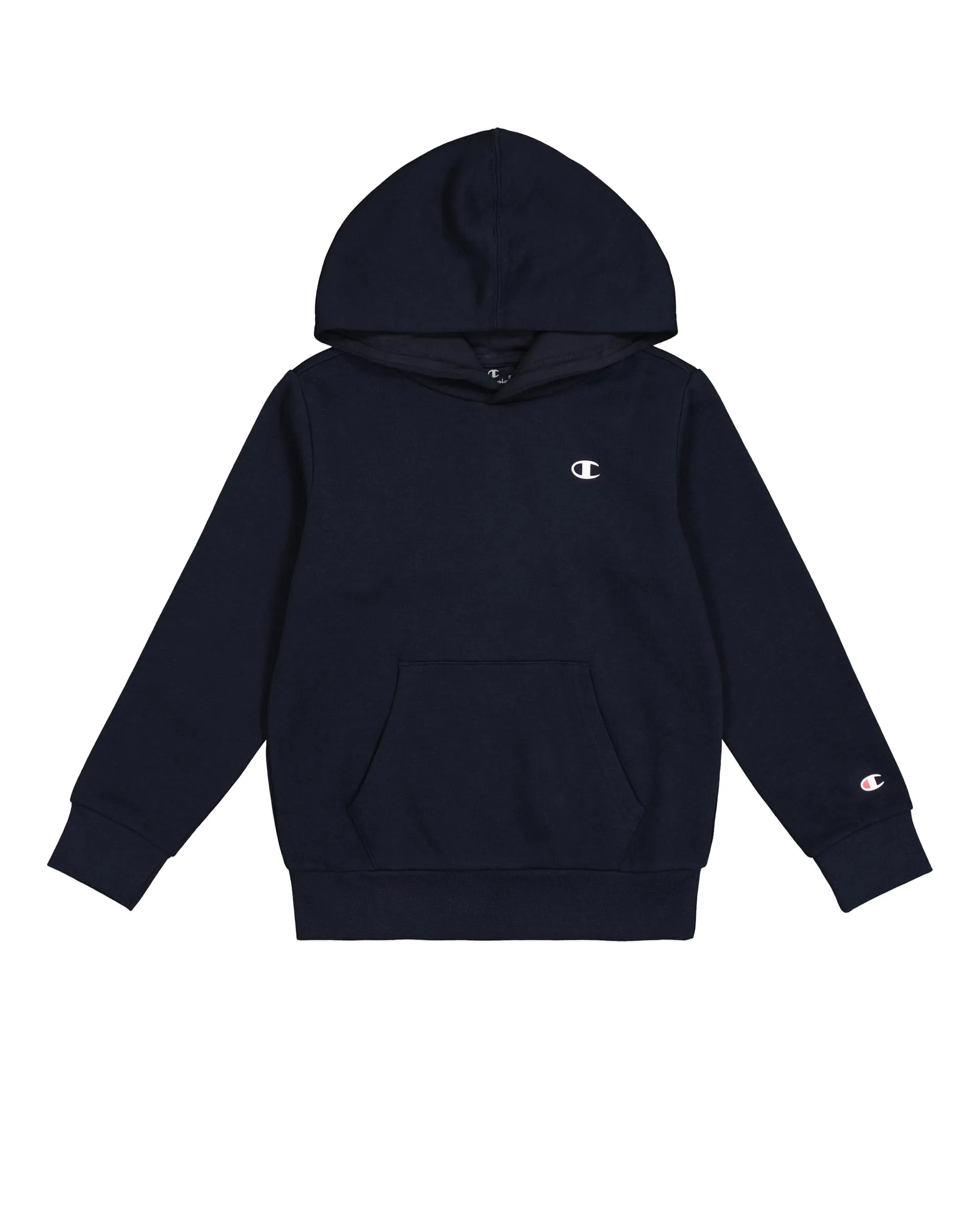 Champion Legacy Basics Felpa con Cappuccio Powerblend Blu Navy Bambino