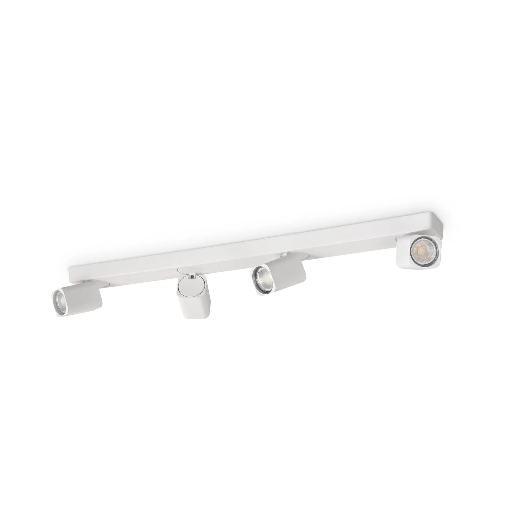 Ideal Lux RUDY Barra Faretto da Soffitto a 4 Luci Bianca