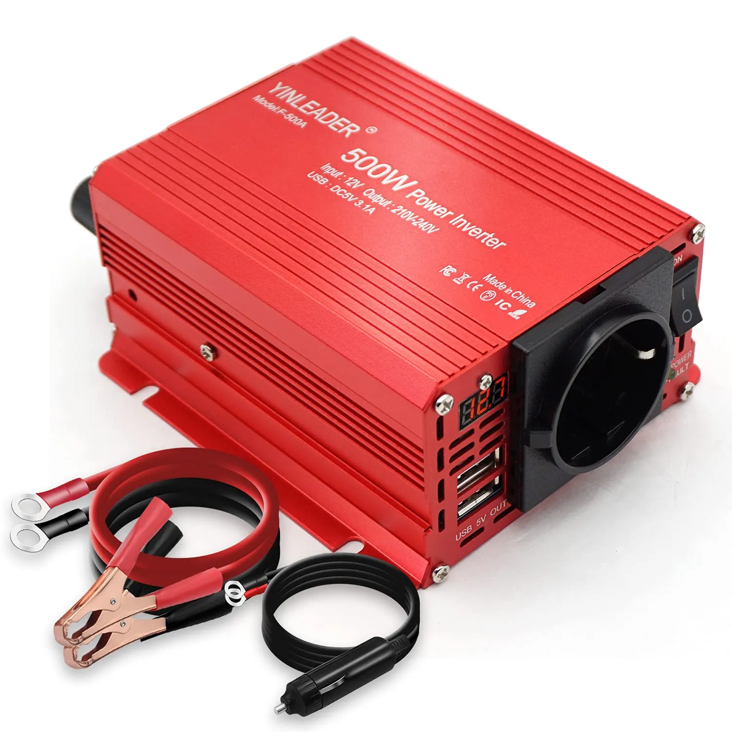 Yinleader Inverter 500W 12V 220V LED