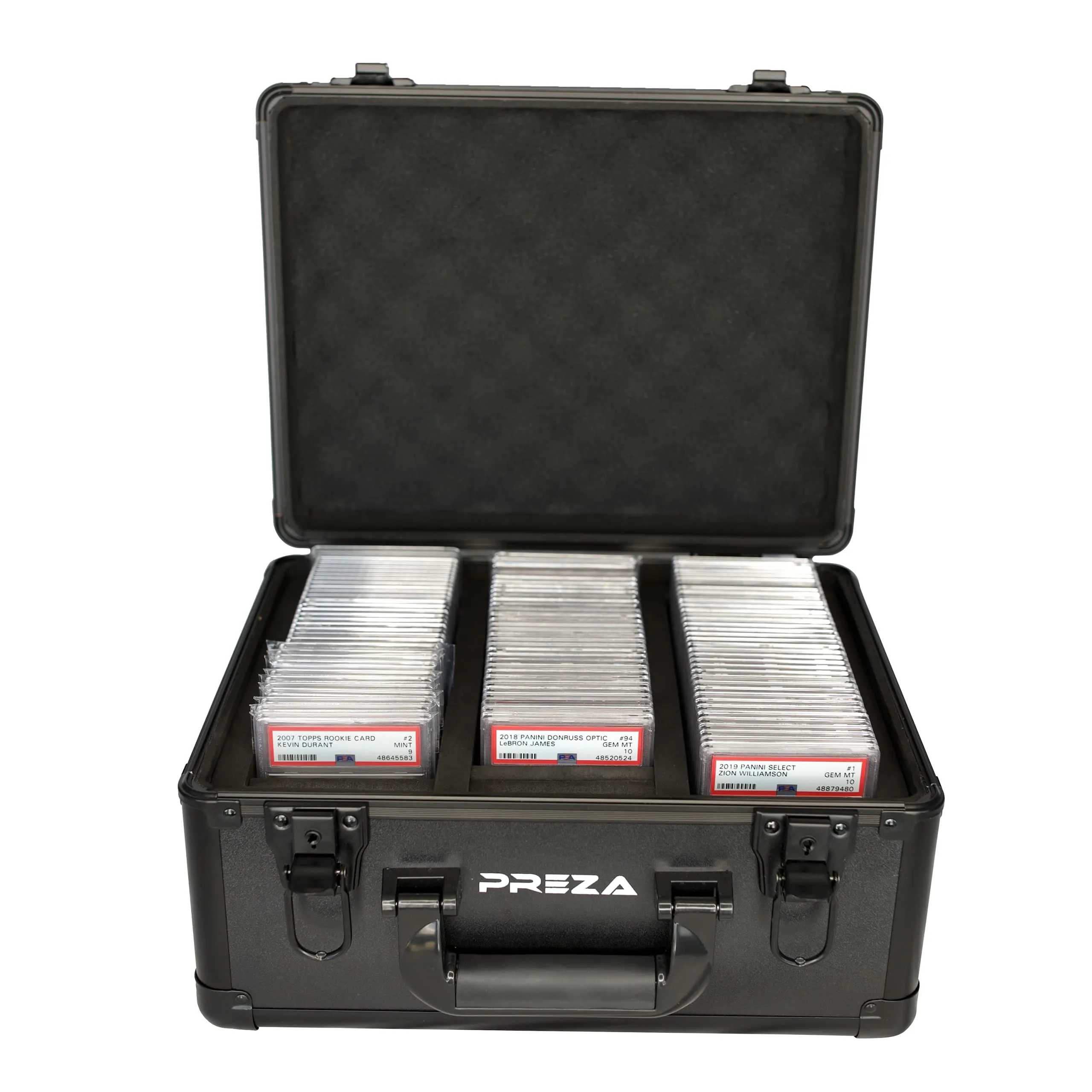 PREZA Scatola Portaoggetti per Carte Gradate Premium (Nera)