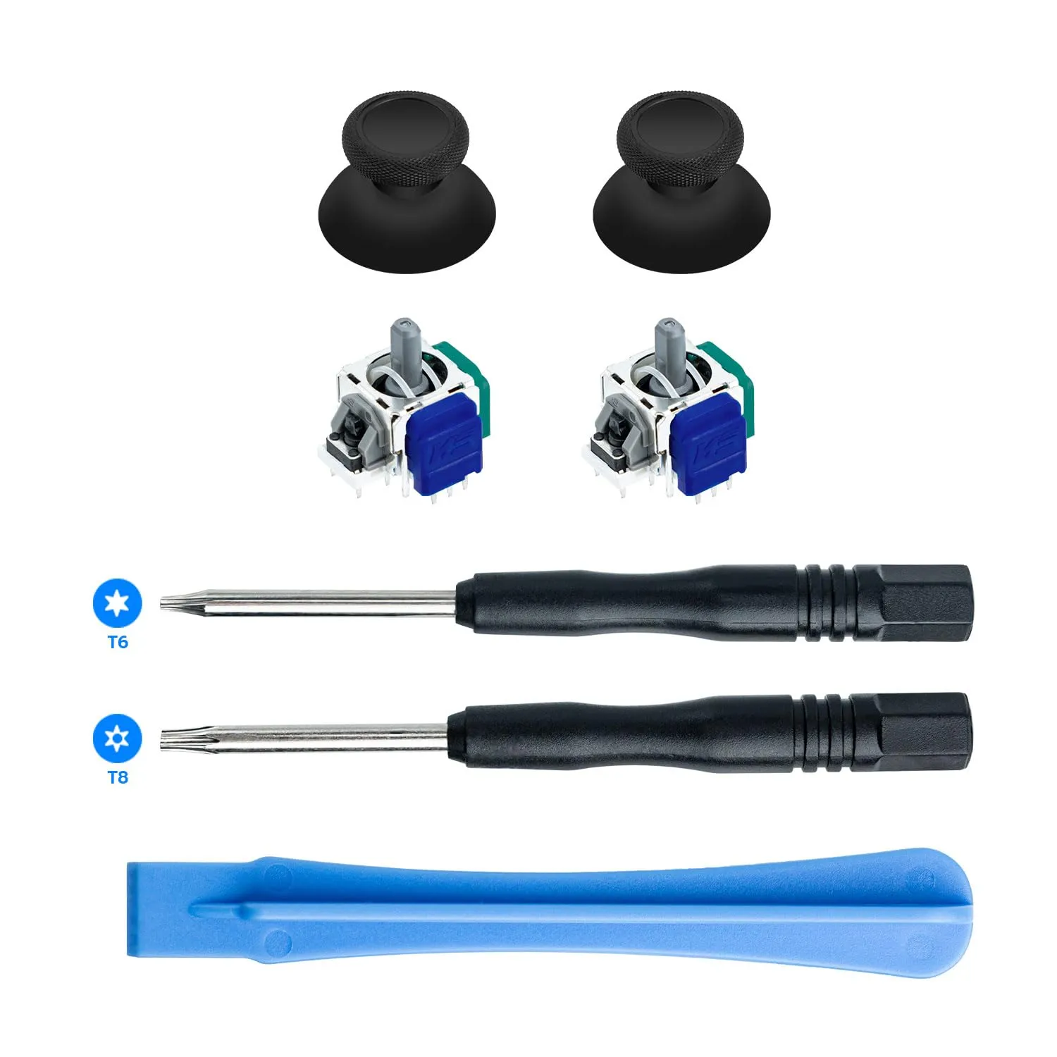 Mcbazel TMR Elettromagnetico Joystick Analogico di Ricambio per Controller Xbox Series X/S, Xbox One, One X/S - Anti Drift