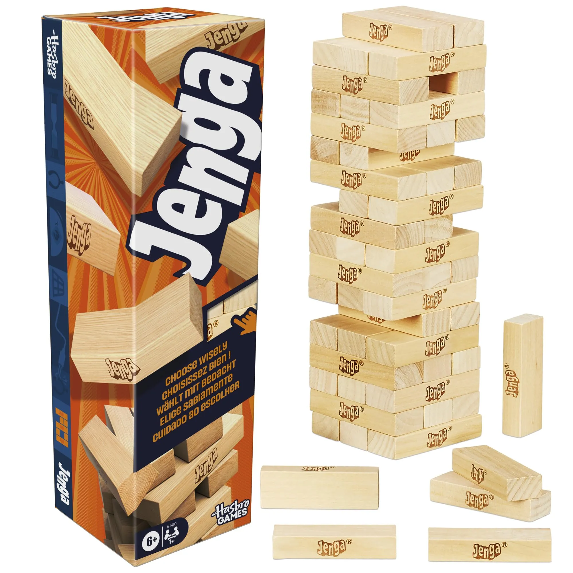 Jenga con Dado Digitale - Hasbro