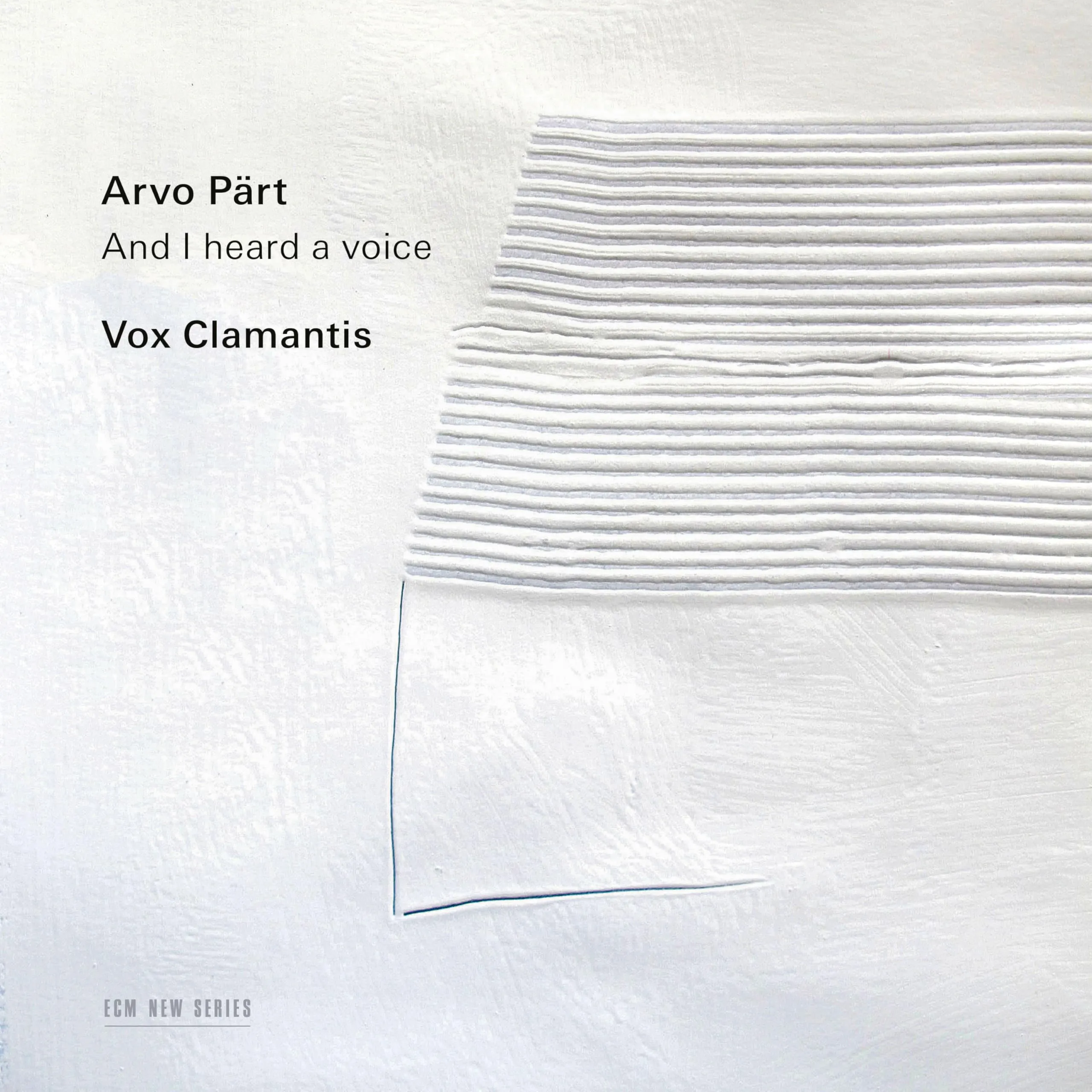 And I Heard A Voice - Vox Clamantis