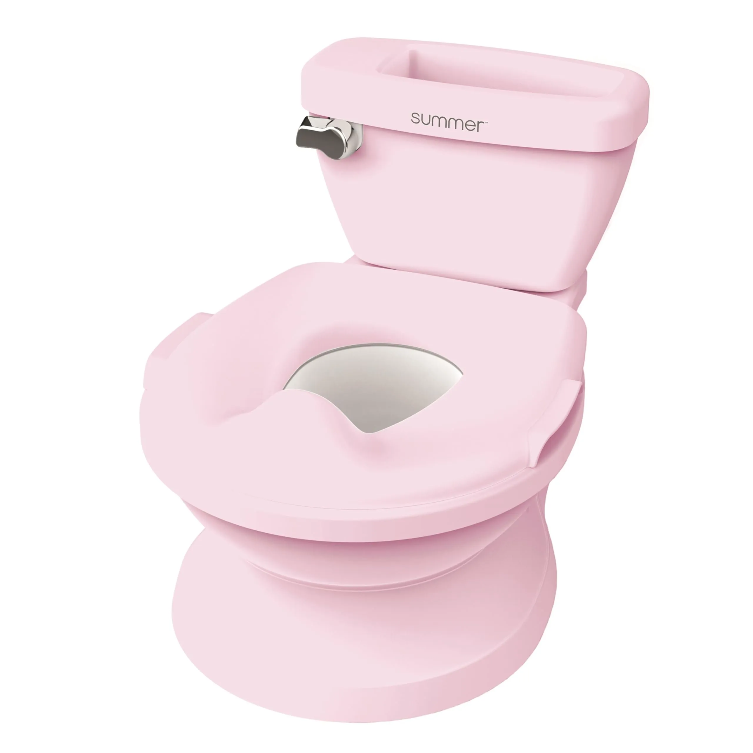 Ingenuity My Size Potty Pro Rosa - Vasino Realistico 2-in-1 con Suono